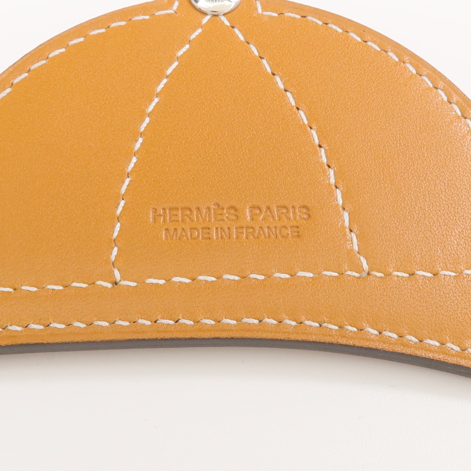 HERMES Swift皮革Paddock Bombe Charm掛飾