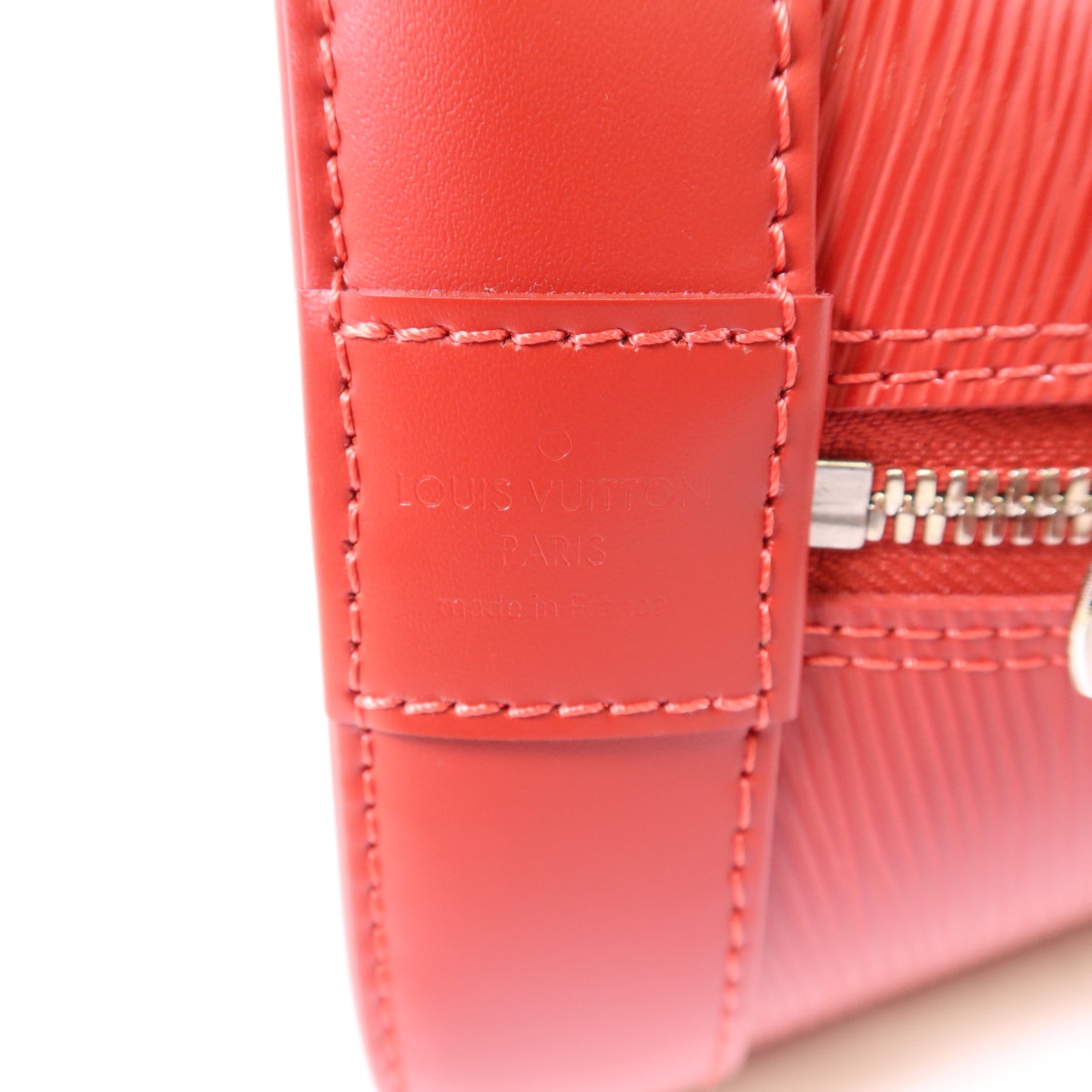 LOUIS VUITTON Epi Alma MM銀扣手挽袋