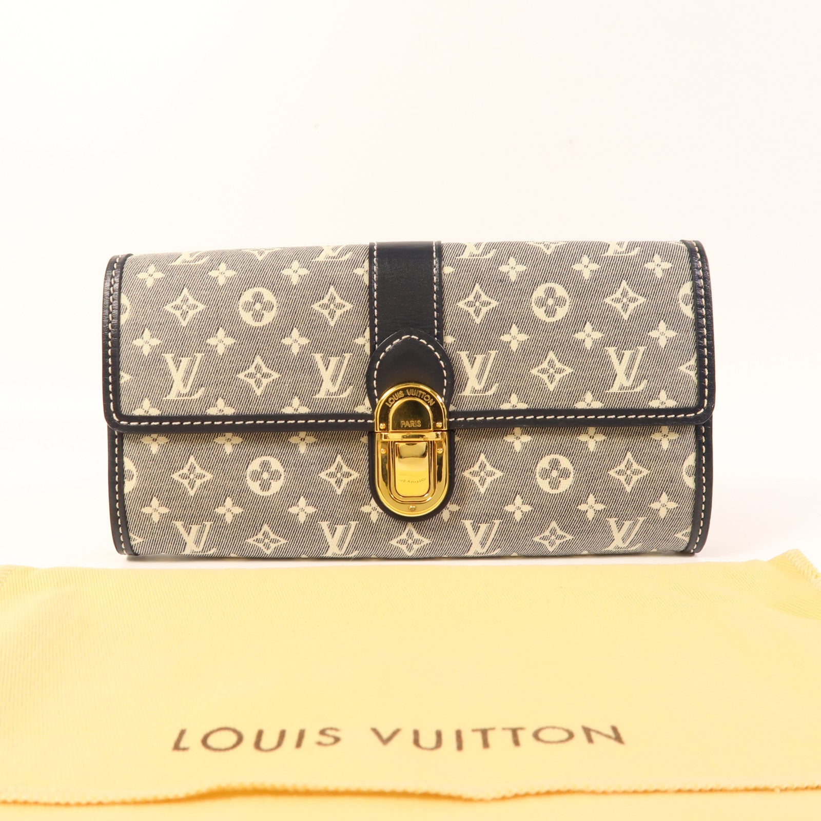 LOUIS VUITTON Monogram Idylle Portefeuille Sarah金扣長錢包