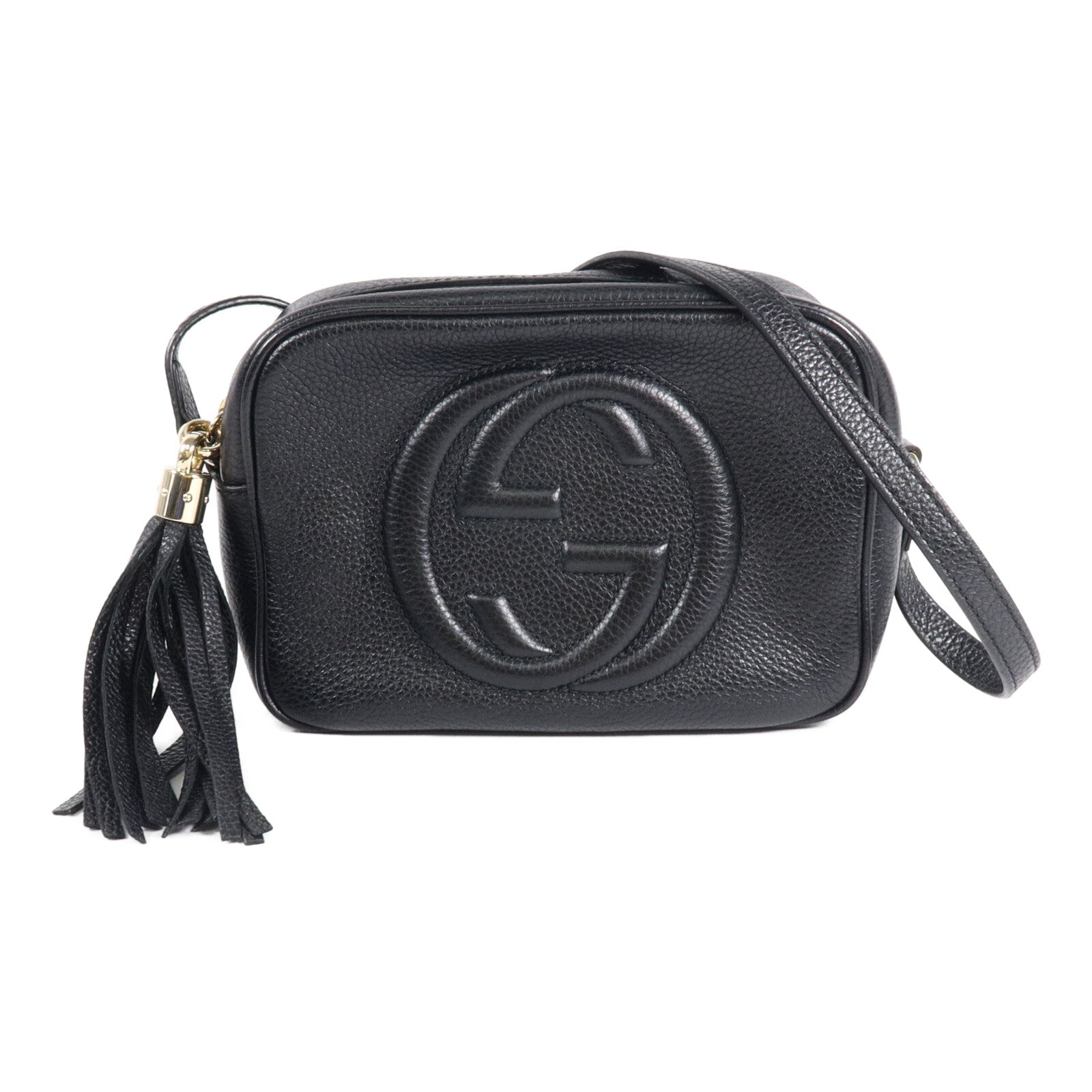 GUCCI 牛皮皮革Soho Disco肩背袋