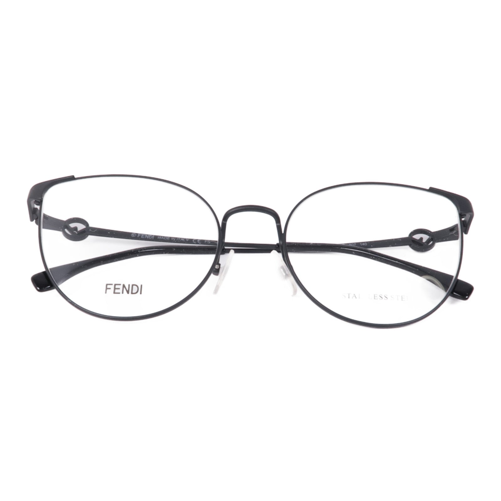 FENDI Glasses Metal Black