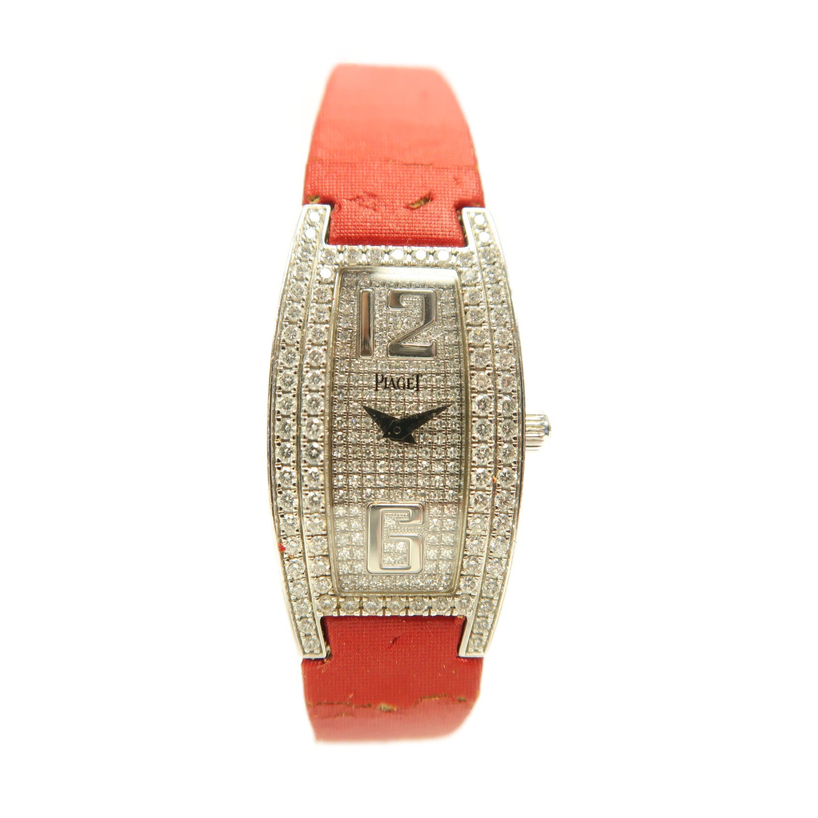 PIAGET Limelight 18K白金手錶石英機芯銀色