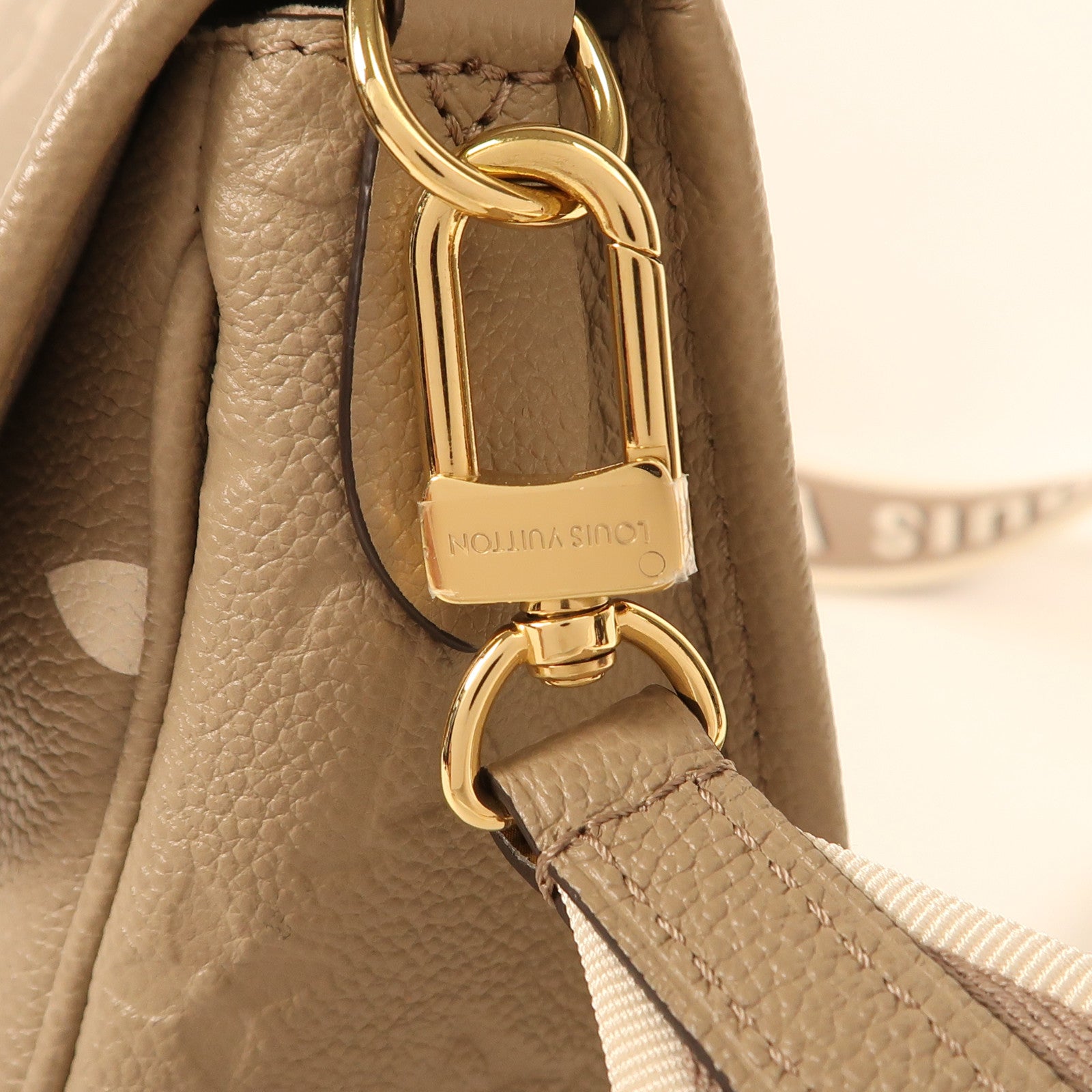 LOUIS VUITTON Monogram Empreinte Diane PM金扣手挽肩背兩用袋