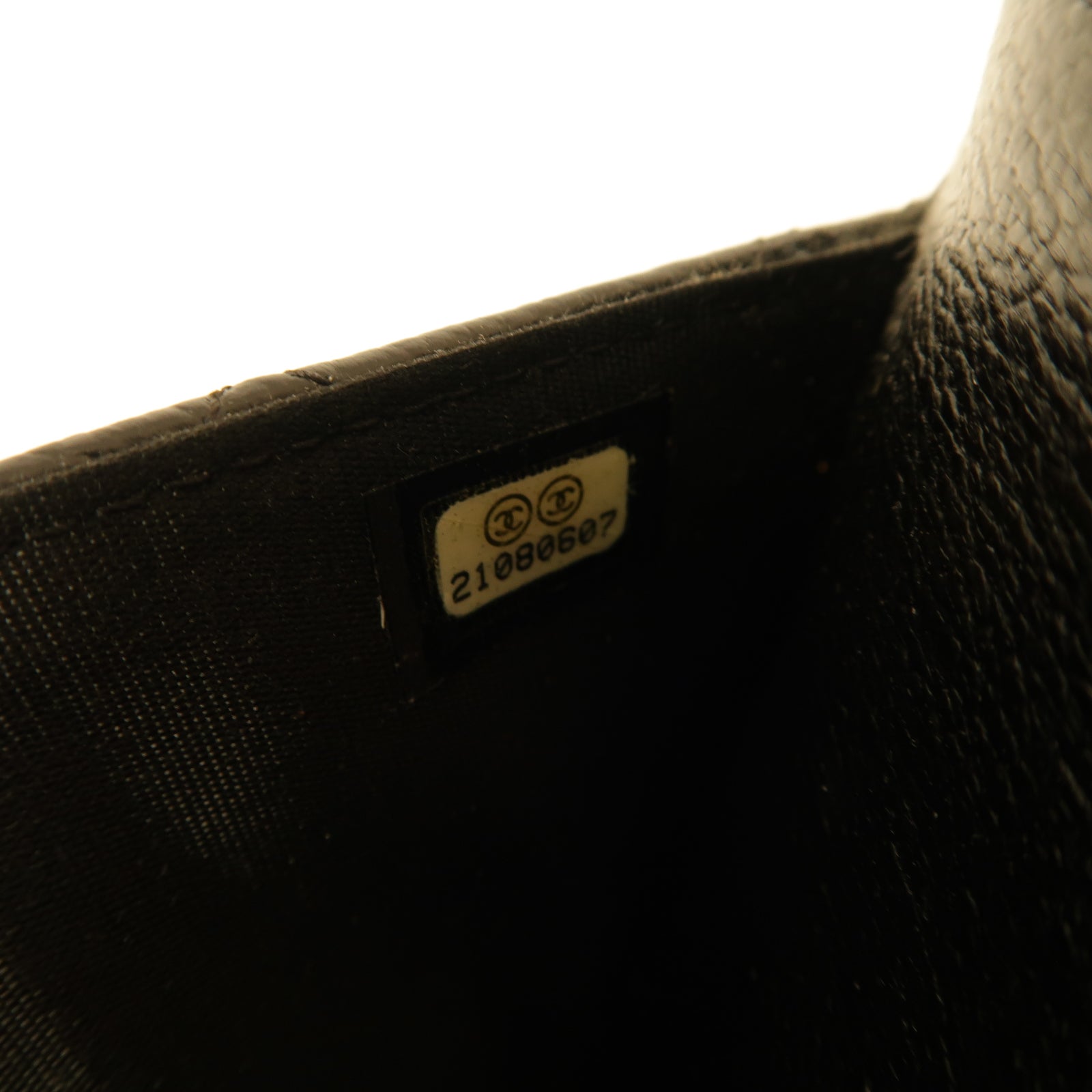 CHANEL 【激減優惠】菱格Caviar皮革WOC Shoulder Bag銀扣鏈帶肩背袋黒色