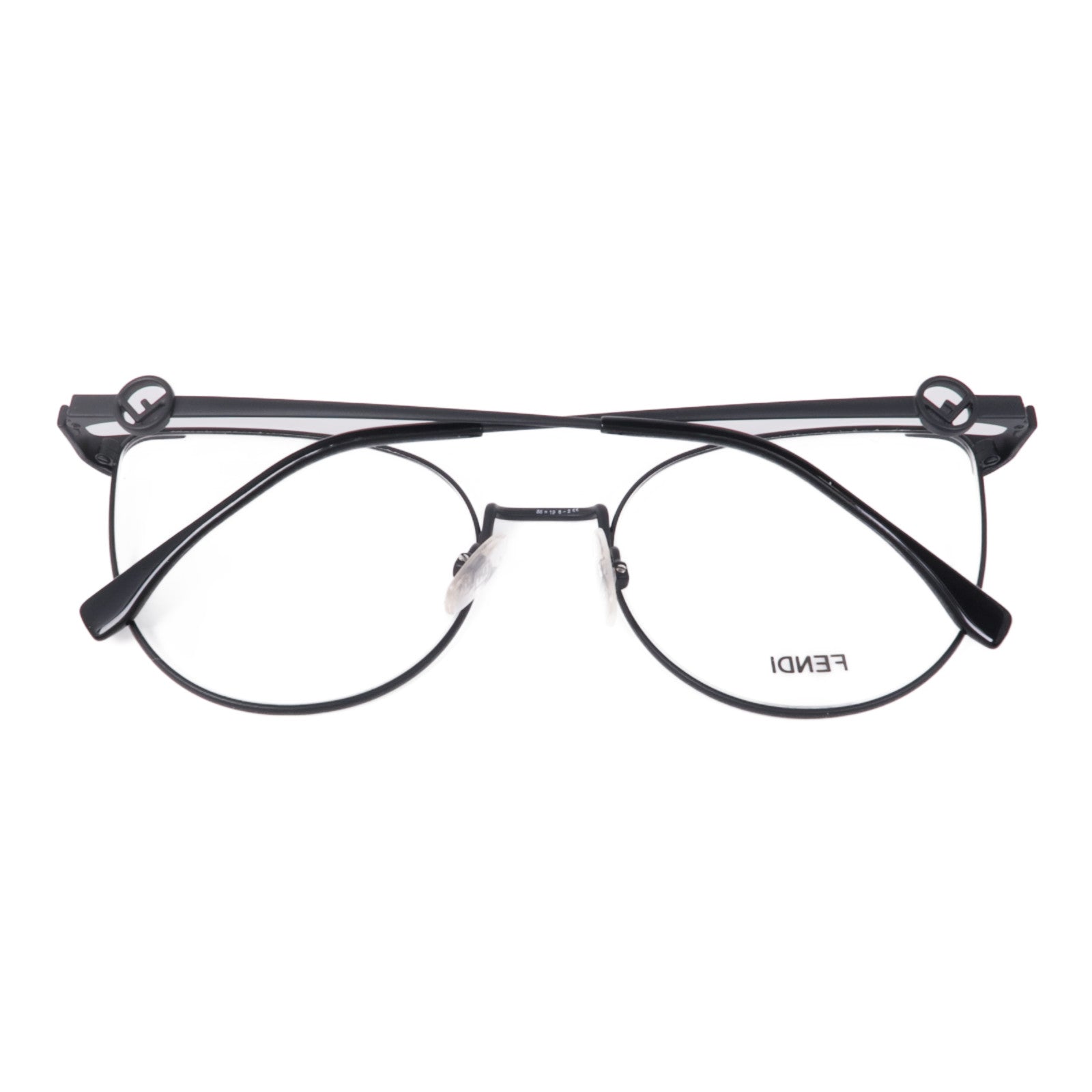 FENDI Glasses Metal Black