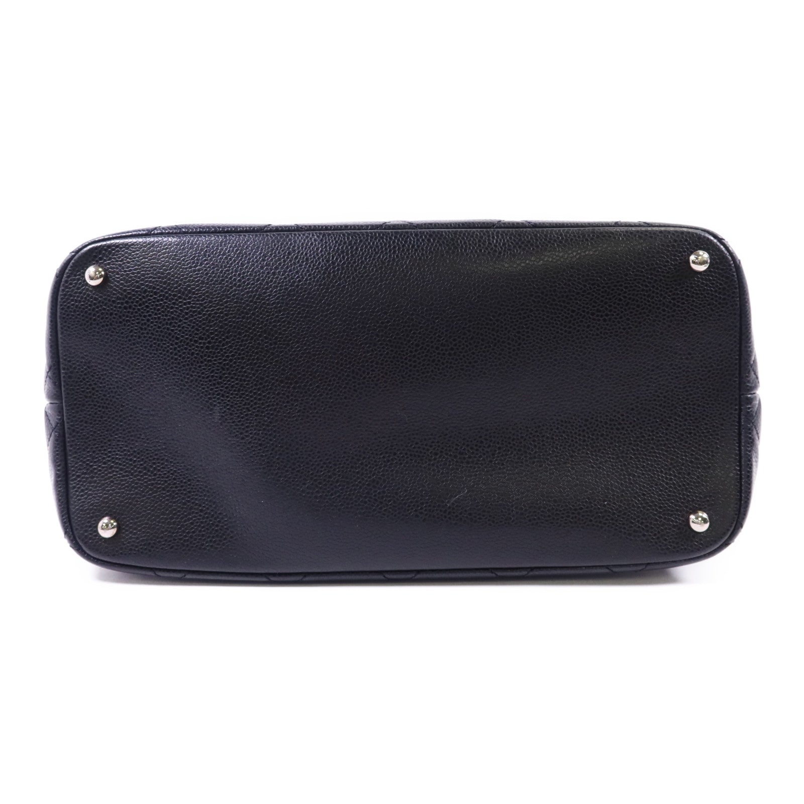 CHANEL 牛皮皮革Shoulder Bag銀扣鏈帶肩背袋