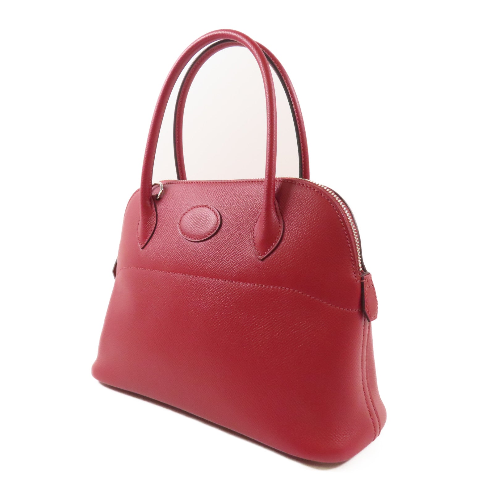 HERMES Epsom皮革Bolide 27銀扣手挽肩背兩用袋