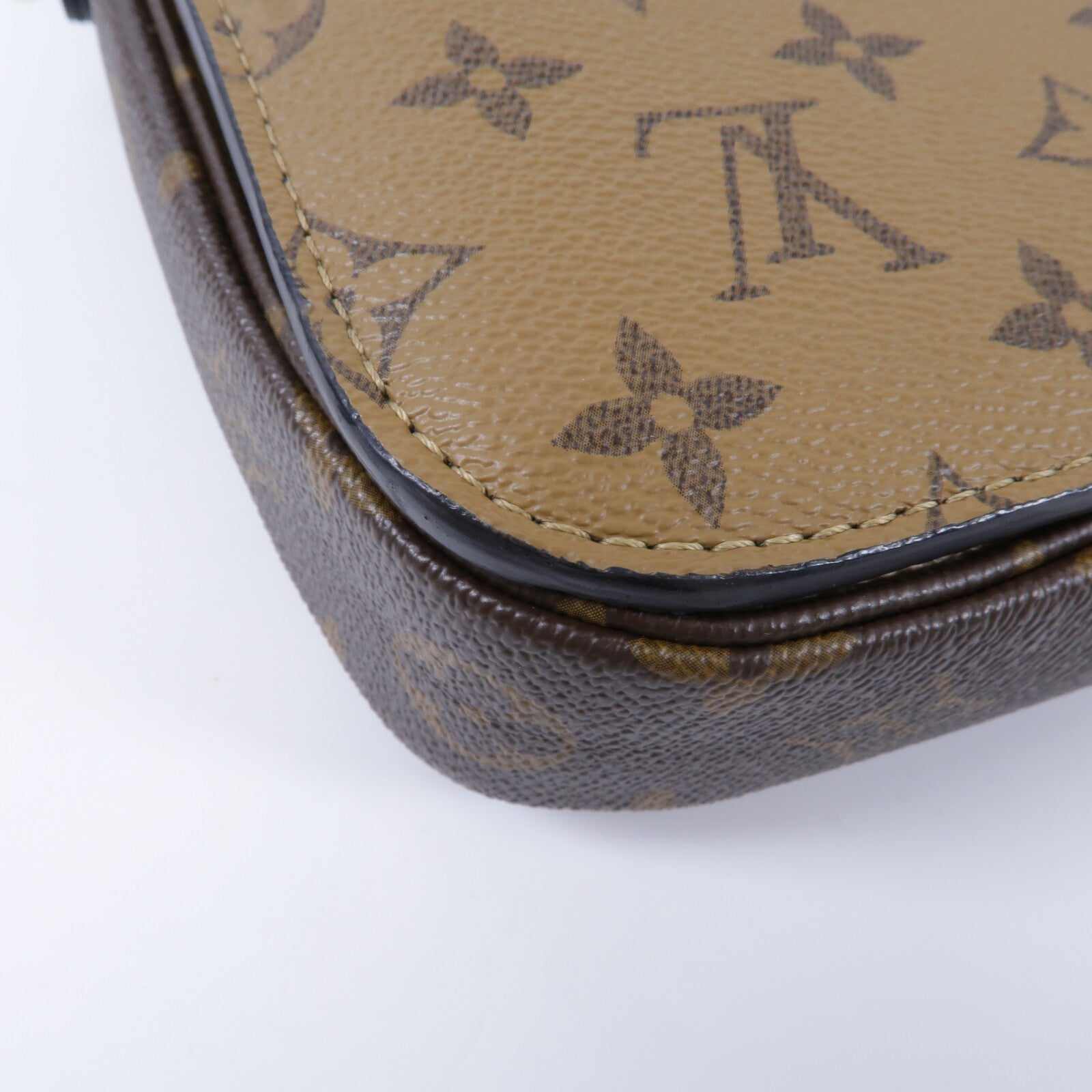 LOUIS VUITTON Monogram Reverse Pochette Metis手挽肩背兩用袋