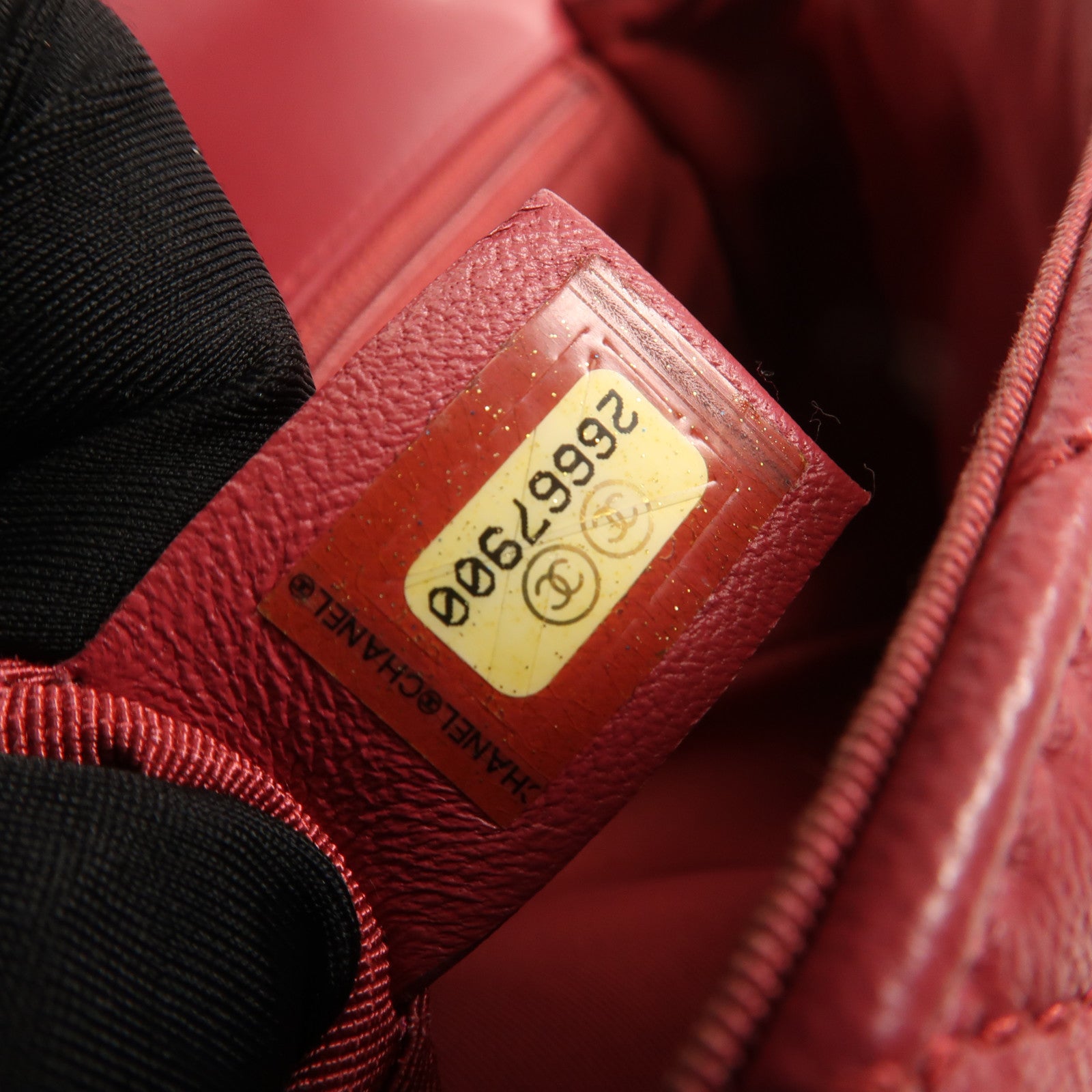 CHANEL 牛皮皮革Chain Shoulder Bag銀扣鏈帶肩背袋