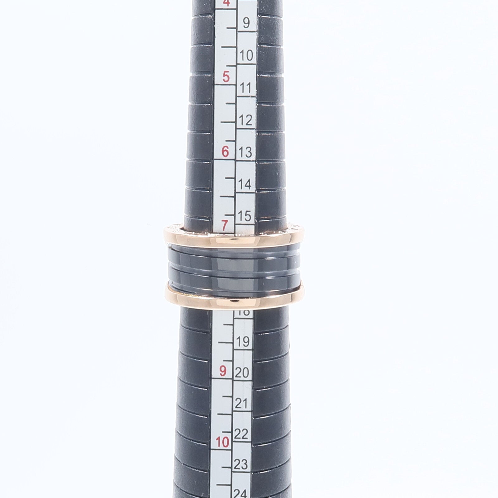 BVLGARI 18K玫瑰金B.zero1 Ring戒指