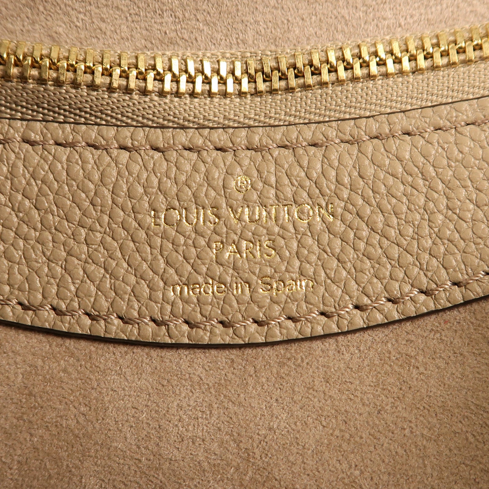 LOUIS VUITTON Monogram Empreinte Diane PM金扣手挽肩背兩用袋