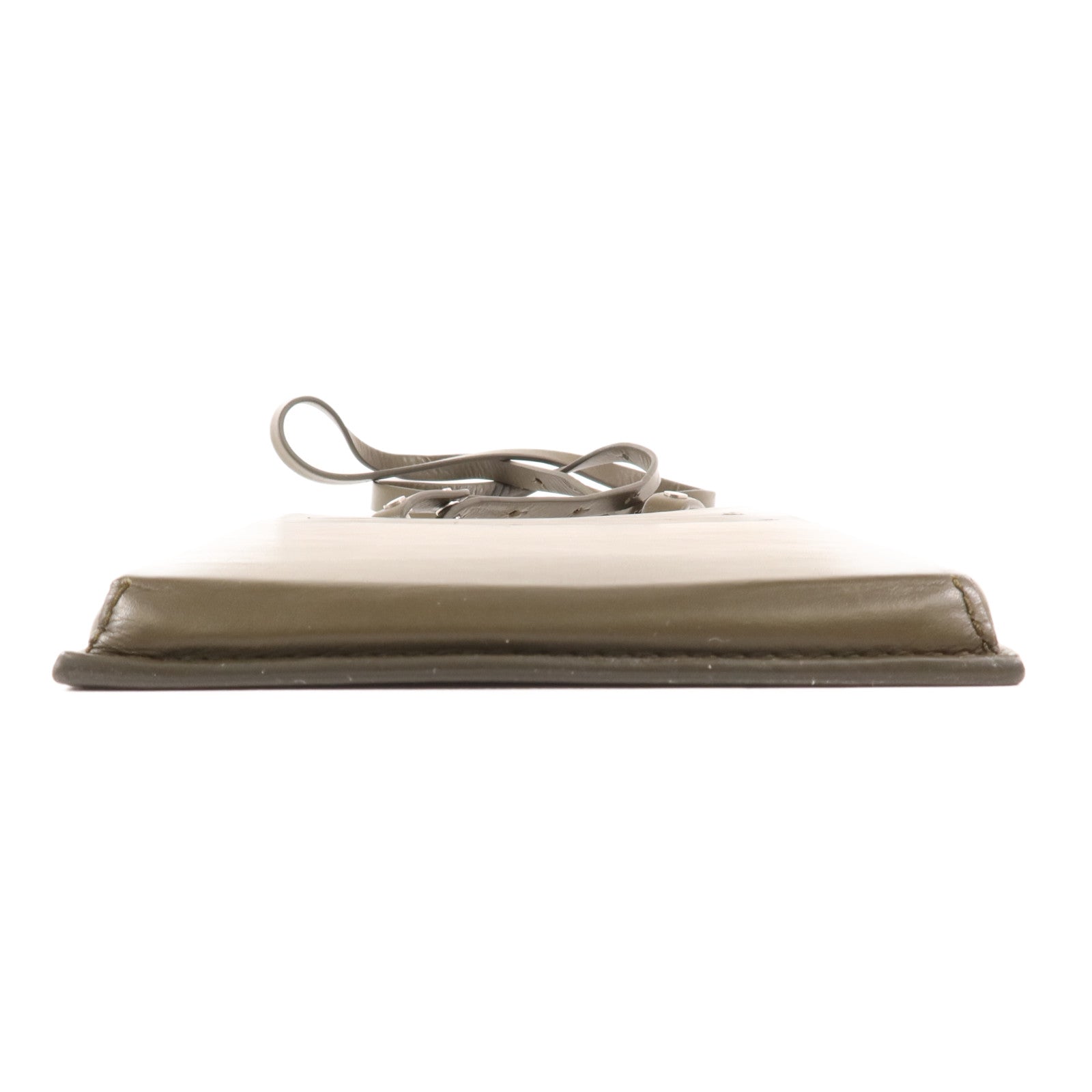 BOTTEGA VENETA 皮革Phone Bag銀扣肩背袋