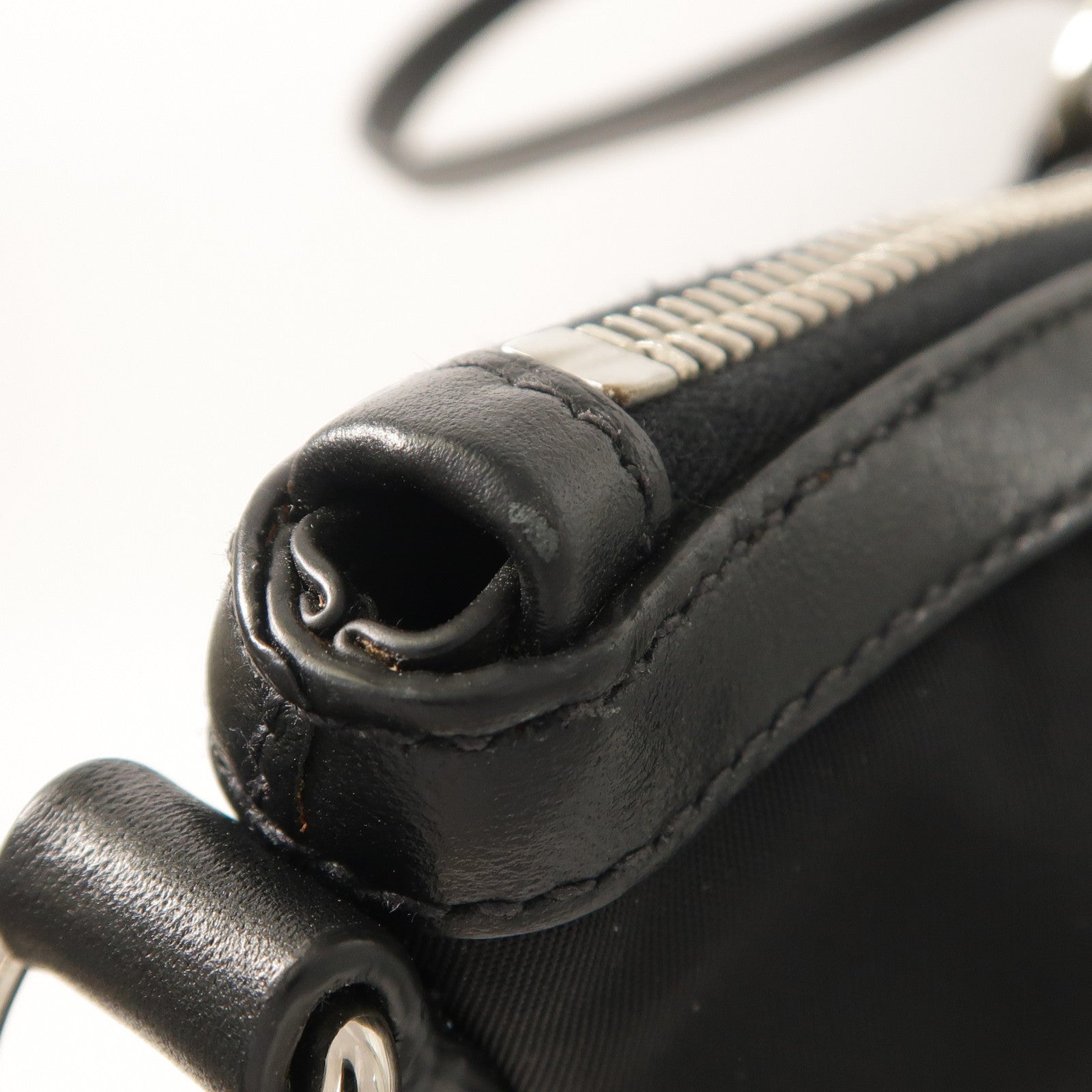PRADA 尼龍2 Way Shoulder Bag銀扣手挽肩背兩用袋