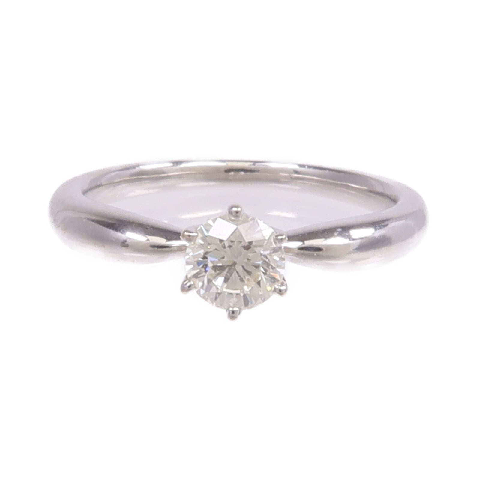 JEWELRY 18K白金Diamond Ring鑽石戒指US#4.75