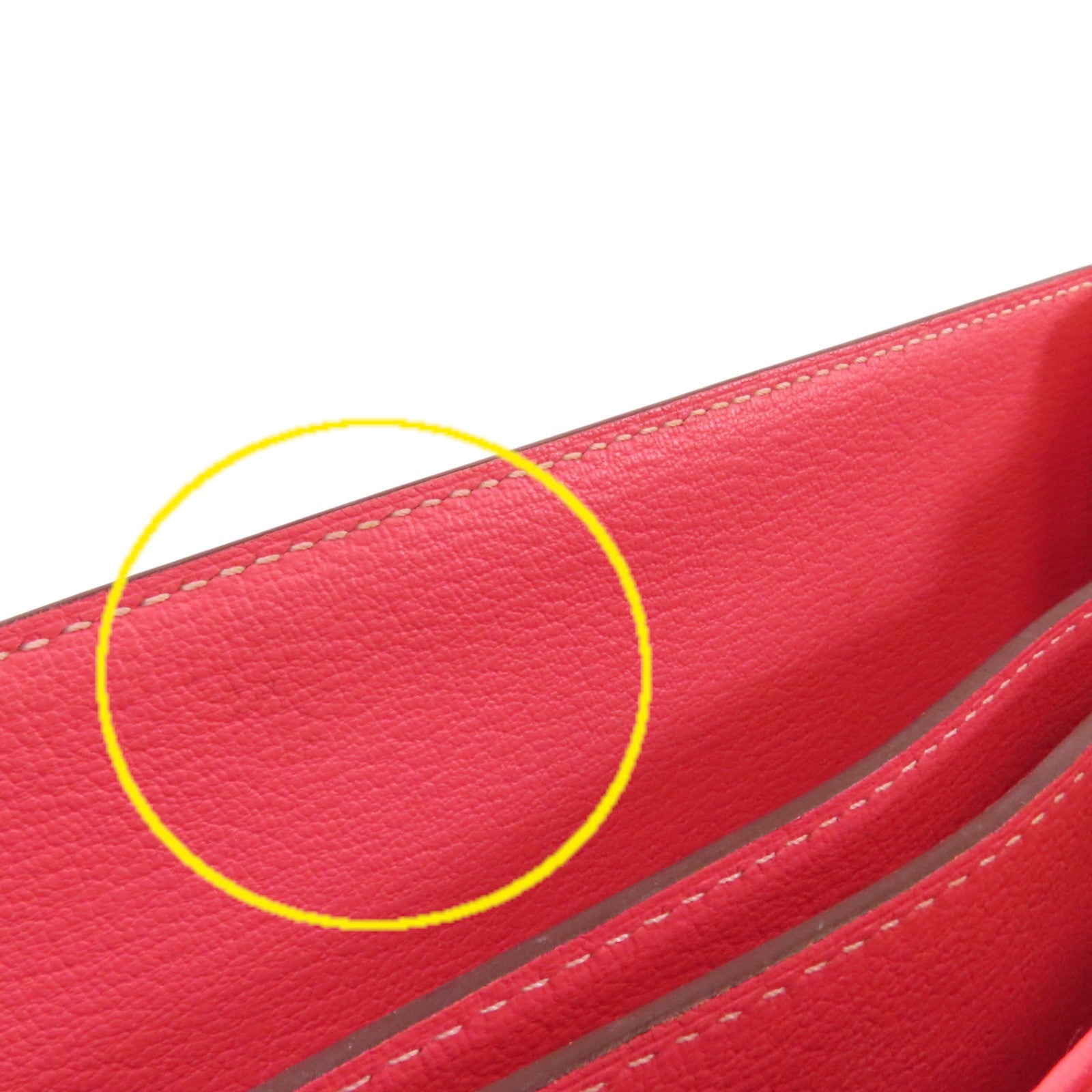 HERMES Evercolor皮革Roulis 23銀扣肩背袋