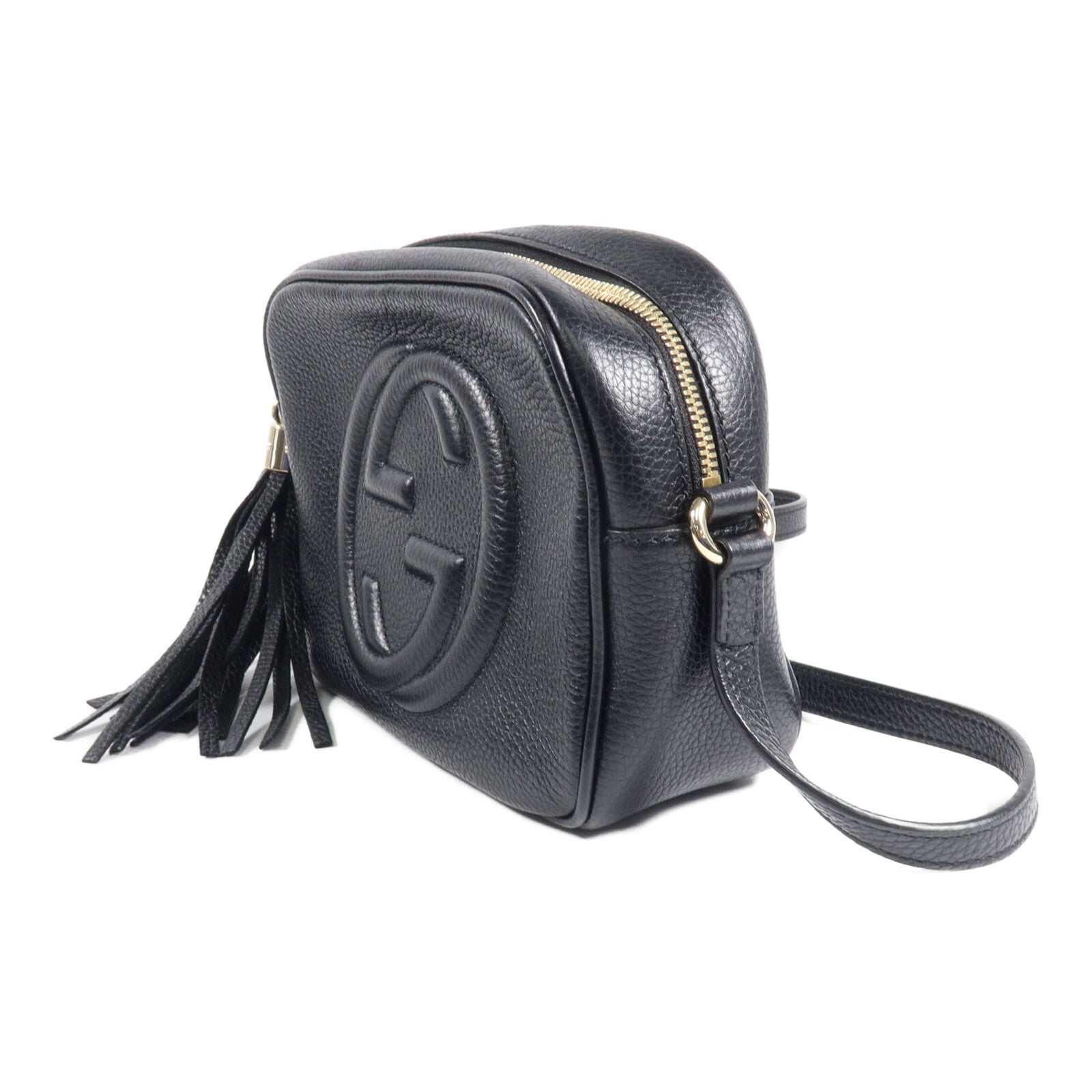 GUCCI 牛皮皮革Soho Disco肩背袋