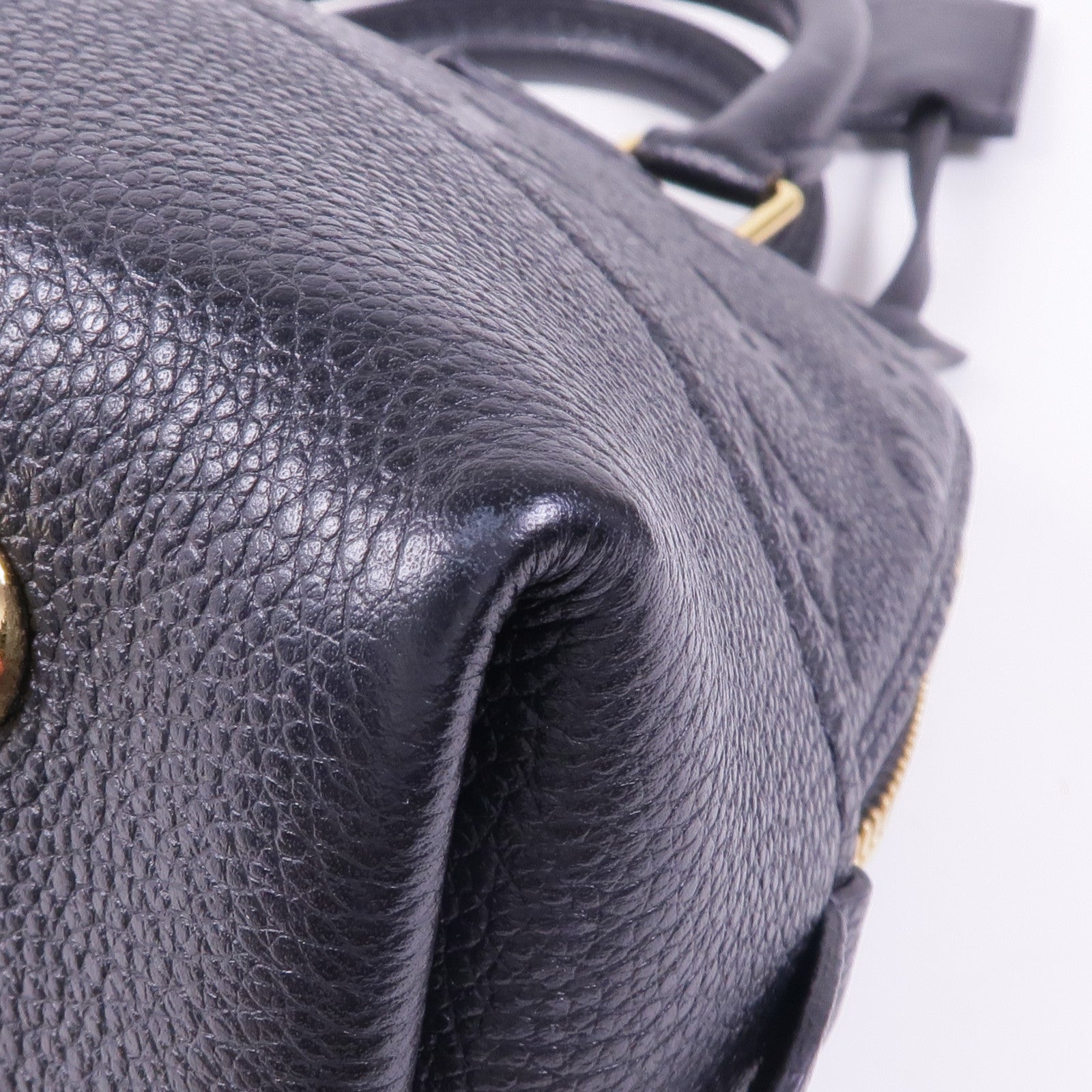 LOUIS VUITTON Monogram Empreinte Neo Alma BB金扣手挽肩背兩用袋