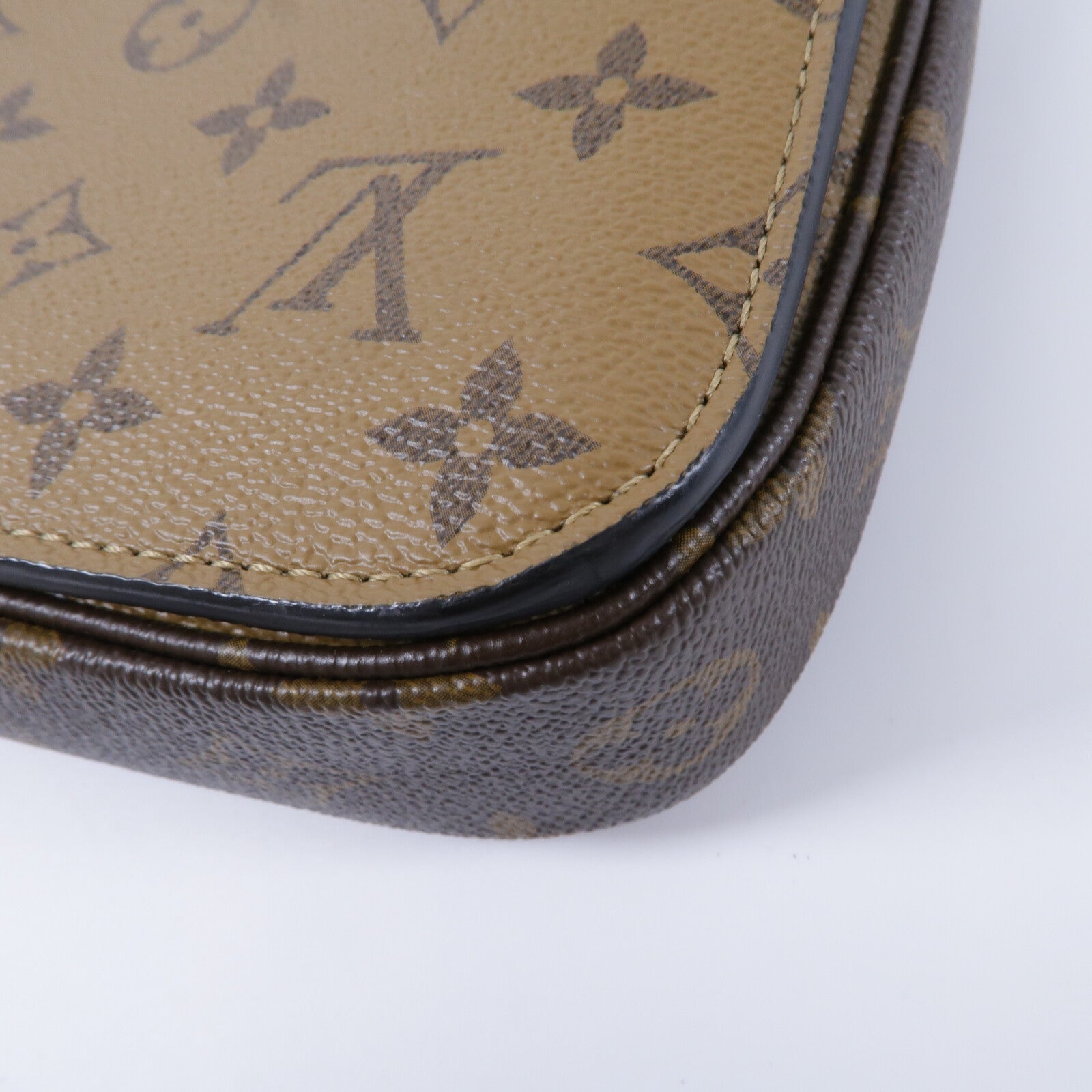 LOUIS VUITTON Monogram Reverse Pochette Metis手挽肩背兩用袋
