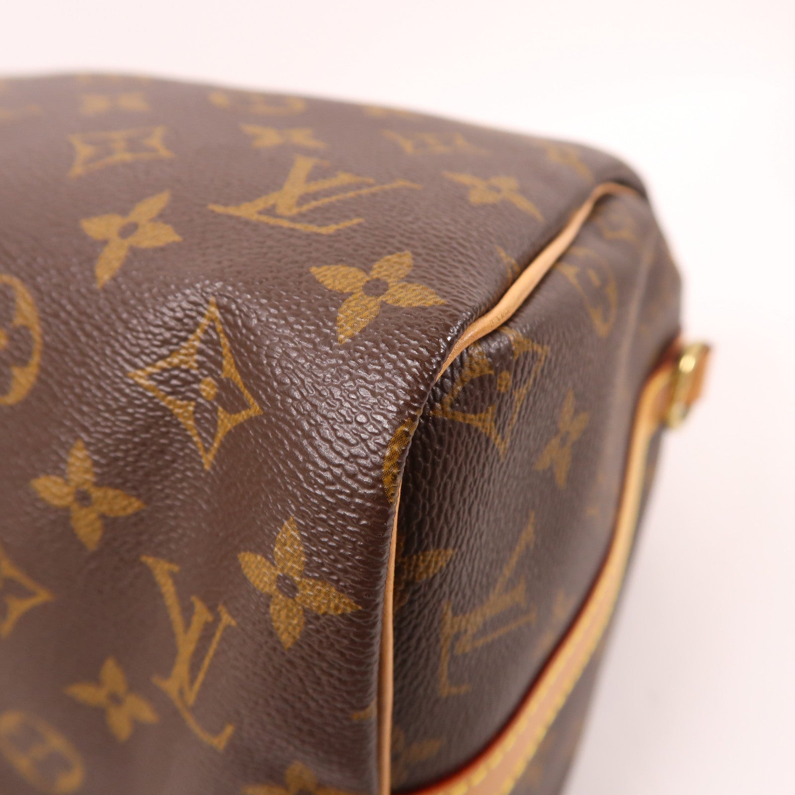 LOUIS VUITTON Monogram Speedy Bandouliere 30金扣手挽肩背兩用袋