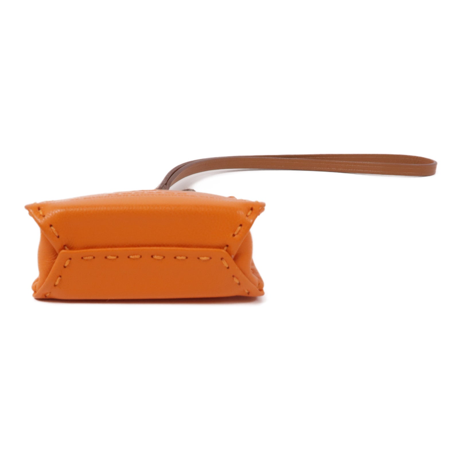 HERMES Swift皮革Shopping Bag Charm掛飾