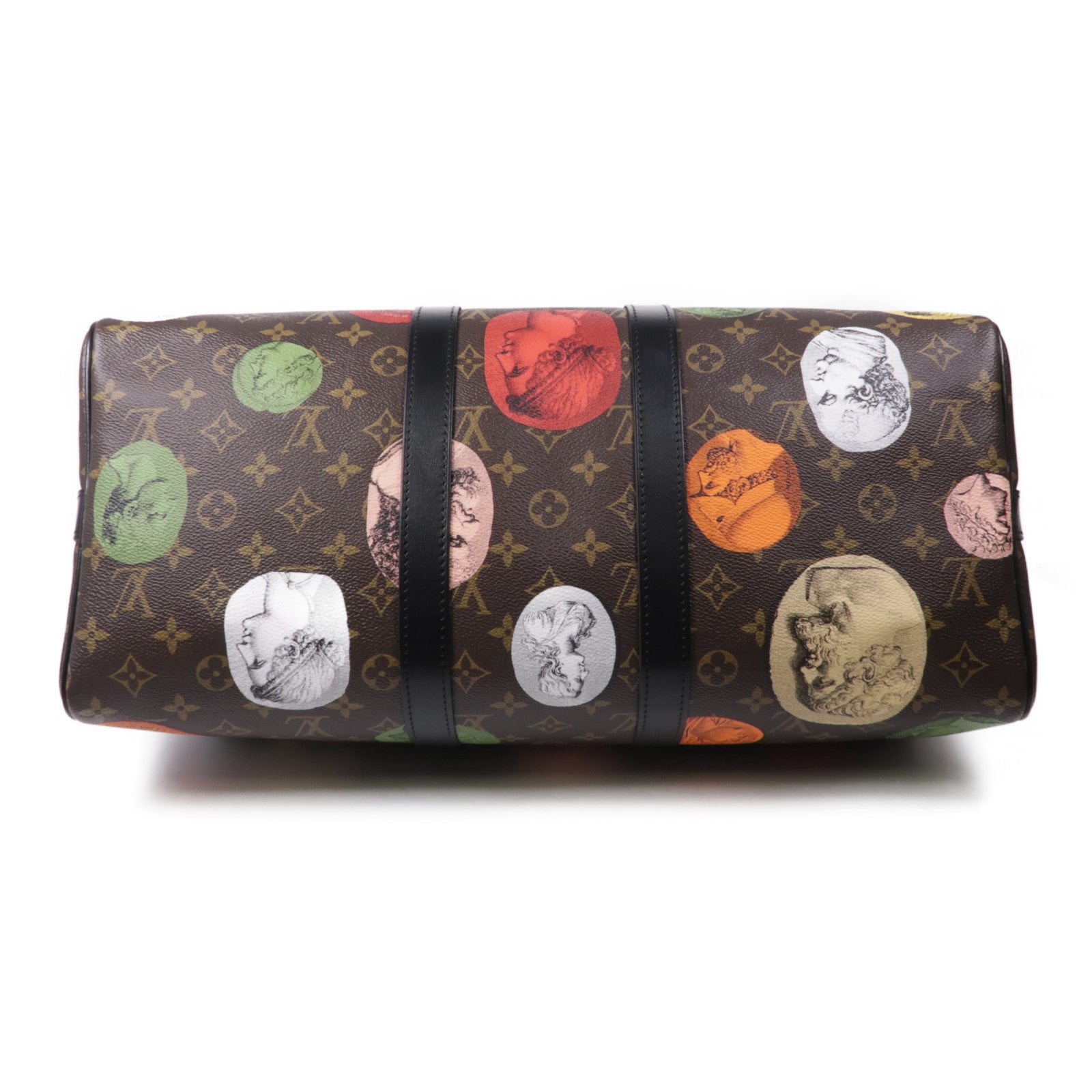 LOUIS VUITTON Monogram Keepall 45 Bandouliere金扣波士頓包/肩背兩用袋