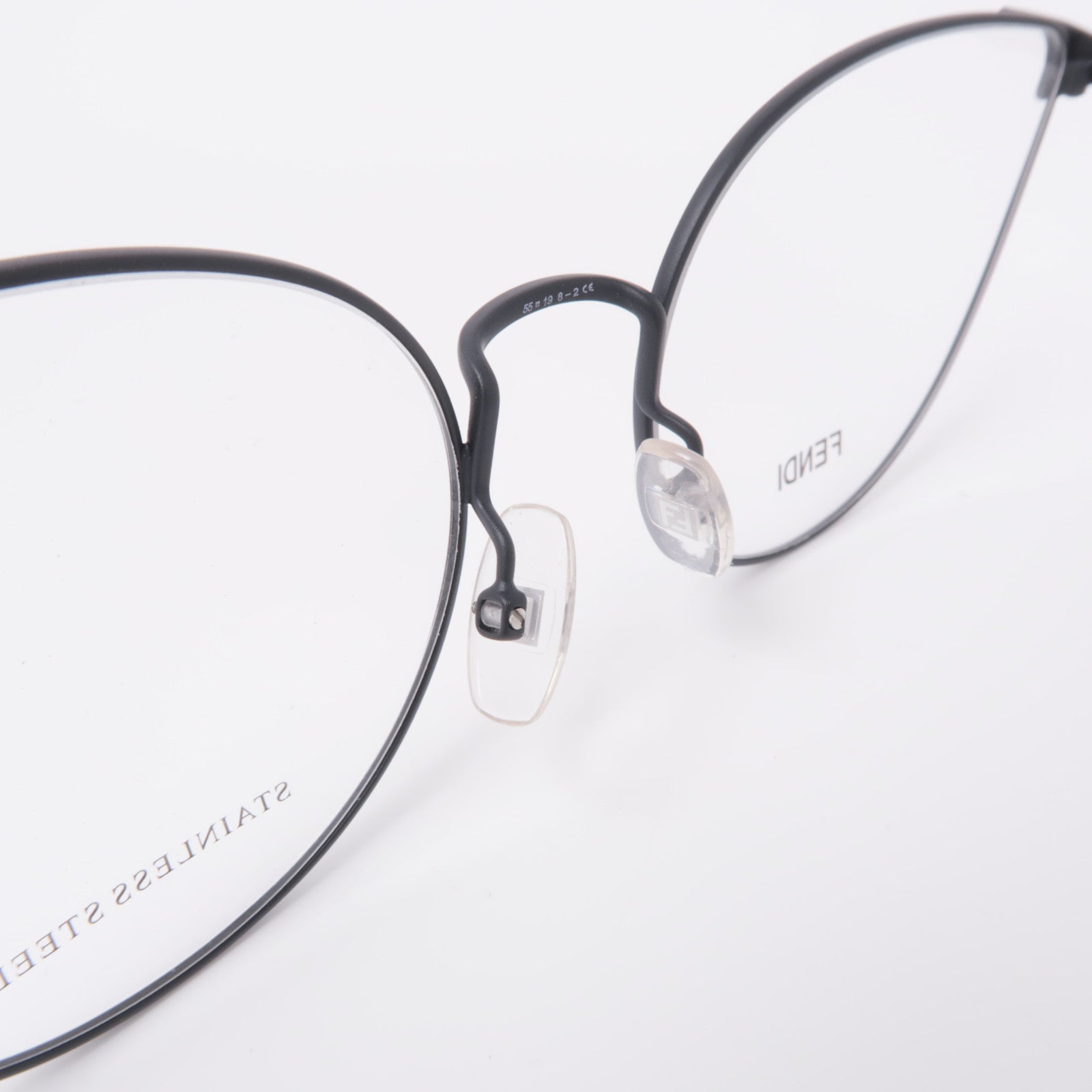 FENDI Glasses Metal Black