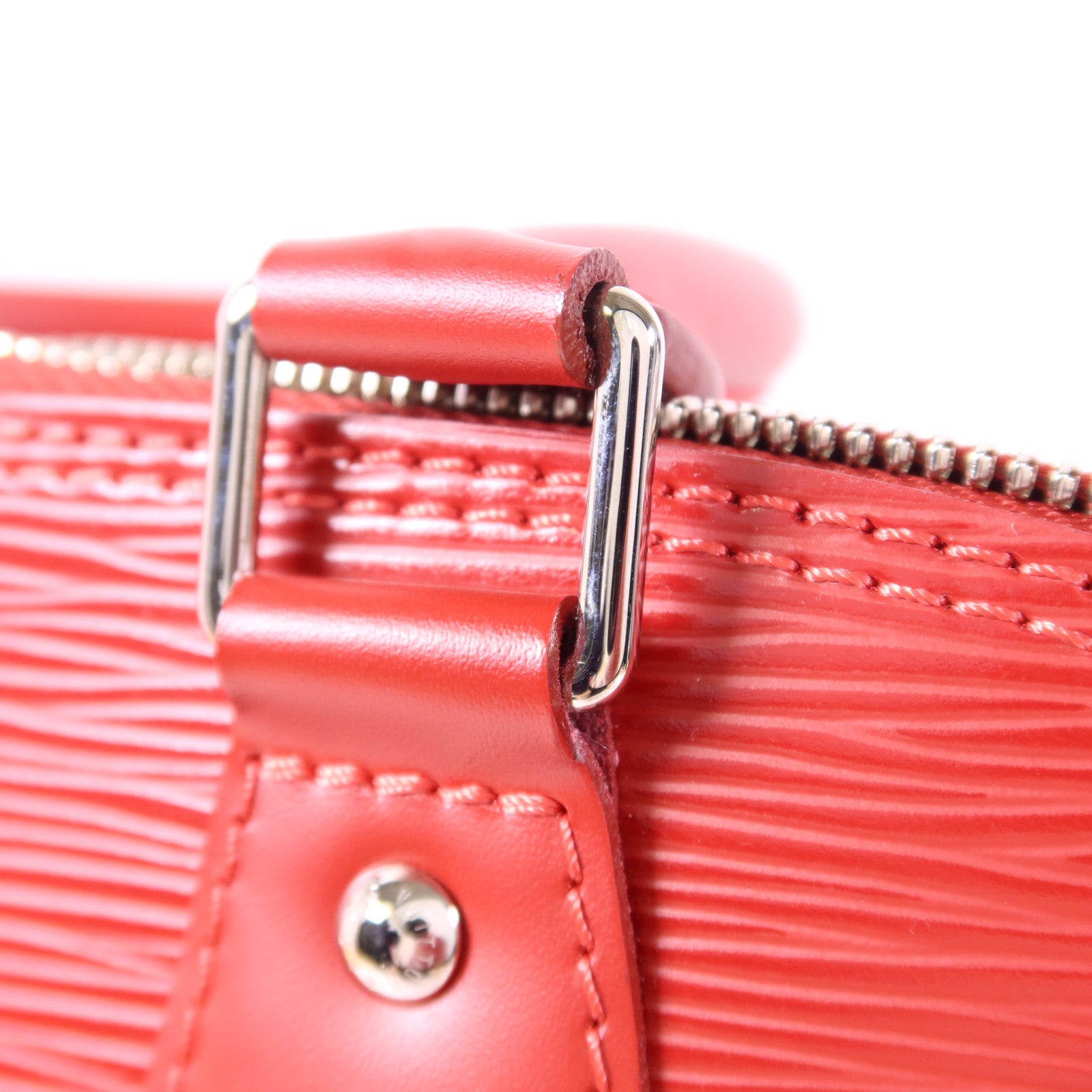 LOUIS VUITTON Epi Alma MM銀扣手挽袋