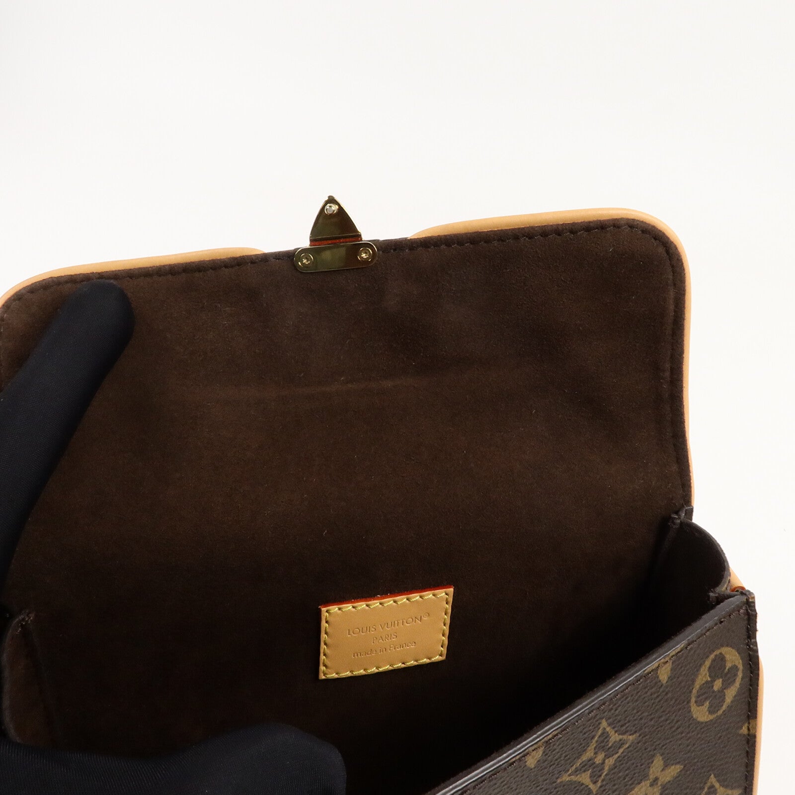 LOUIS VUITTON Monogram Pochette Camille手挽肩背兩用袋