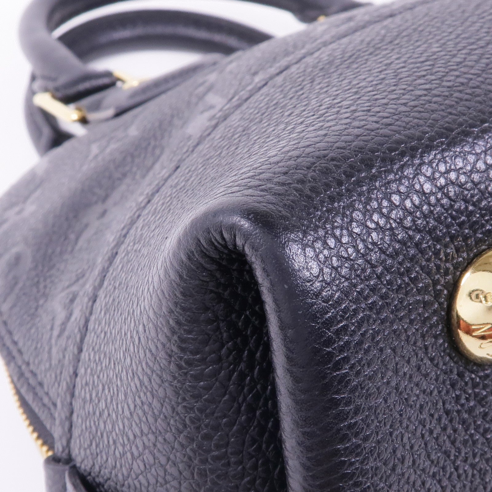 LOUIS VUITTON Monogram Empreinte Neo Alma BB金扣手挽肩背兩用袋