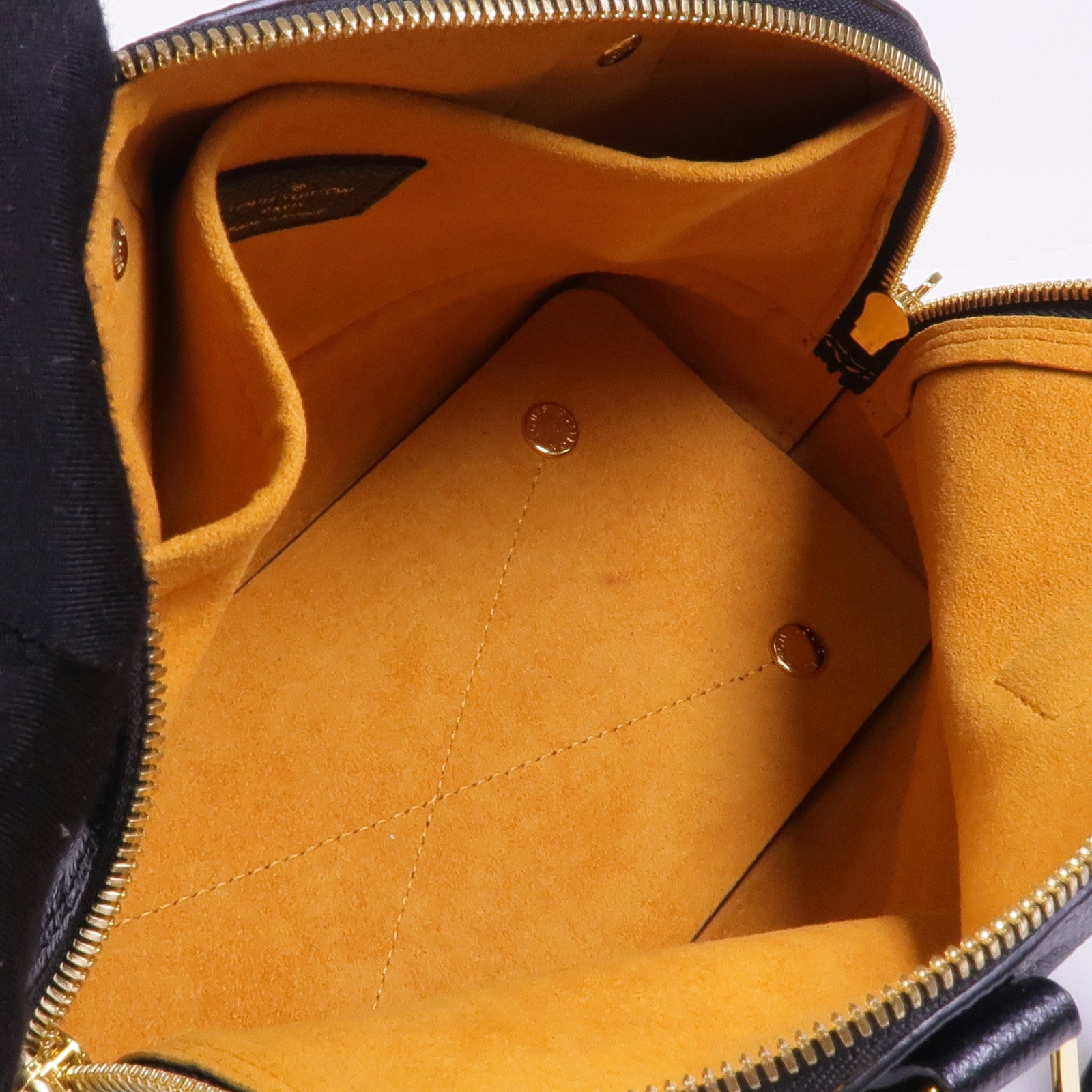 LOUIS VUITTON Monogram Empreinte Neo Alma BB金扣手挽肩背兩用袋