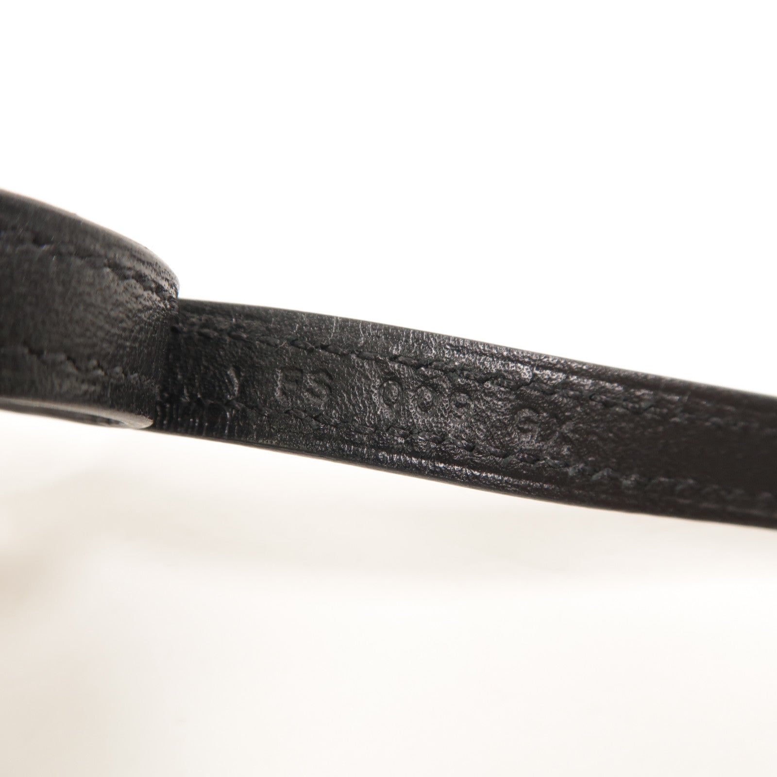 HERMES Swift皮革Neck Strap GM頸帶Noir