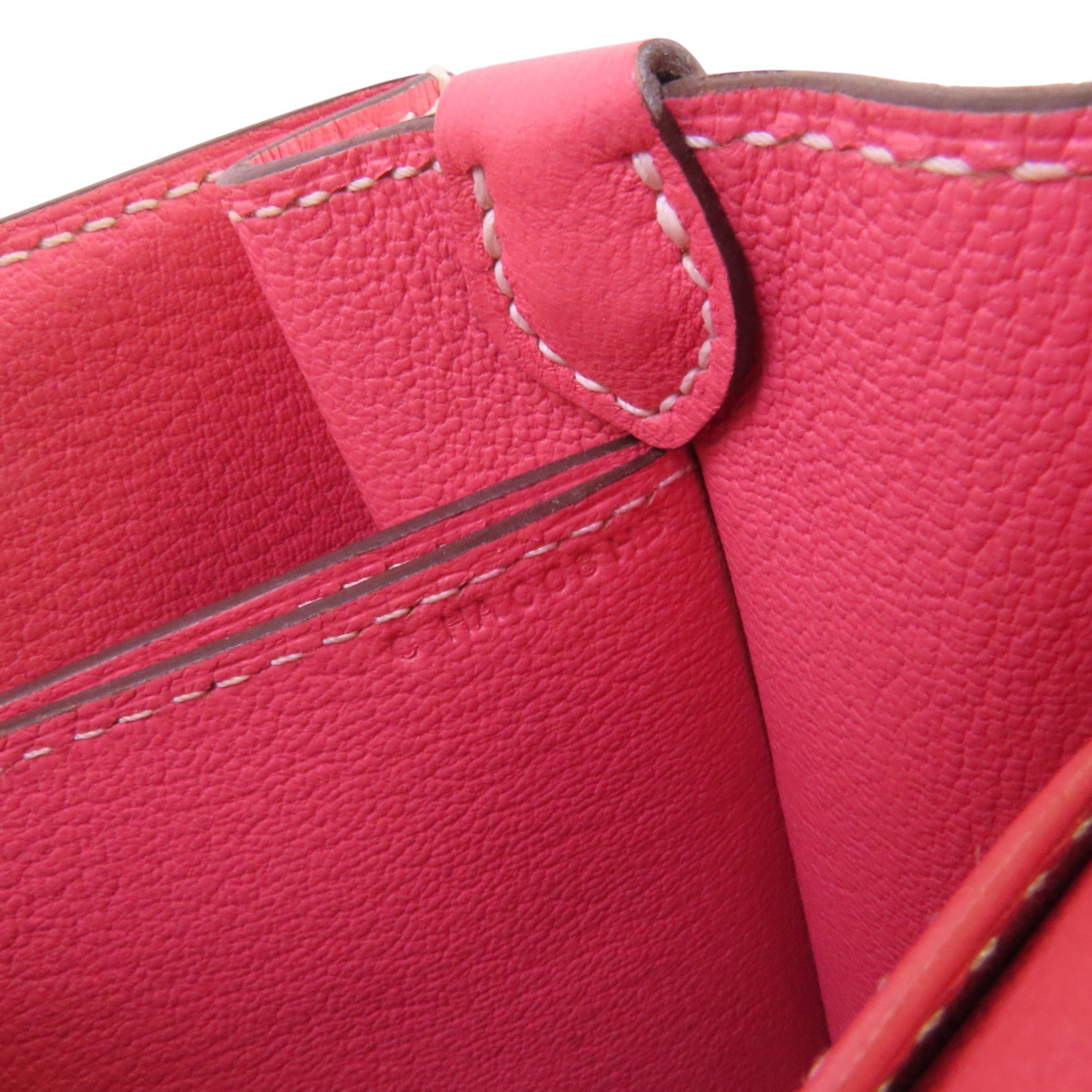 HERMES Evercolor皮革Roulis 23銀扣肩背袋