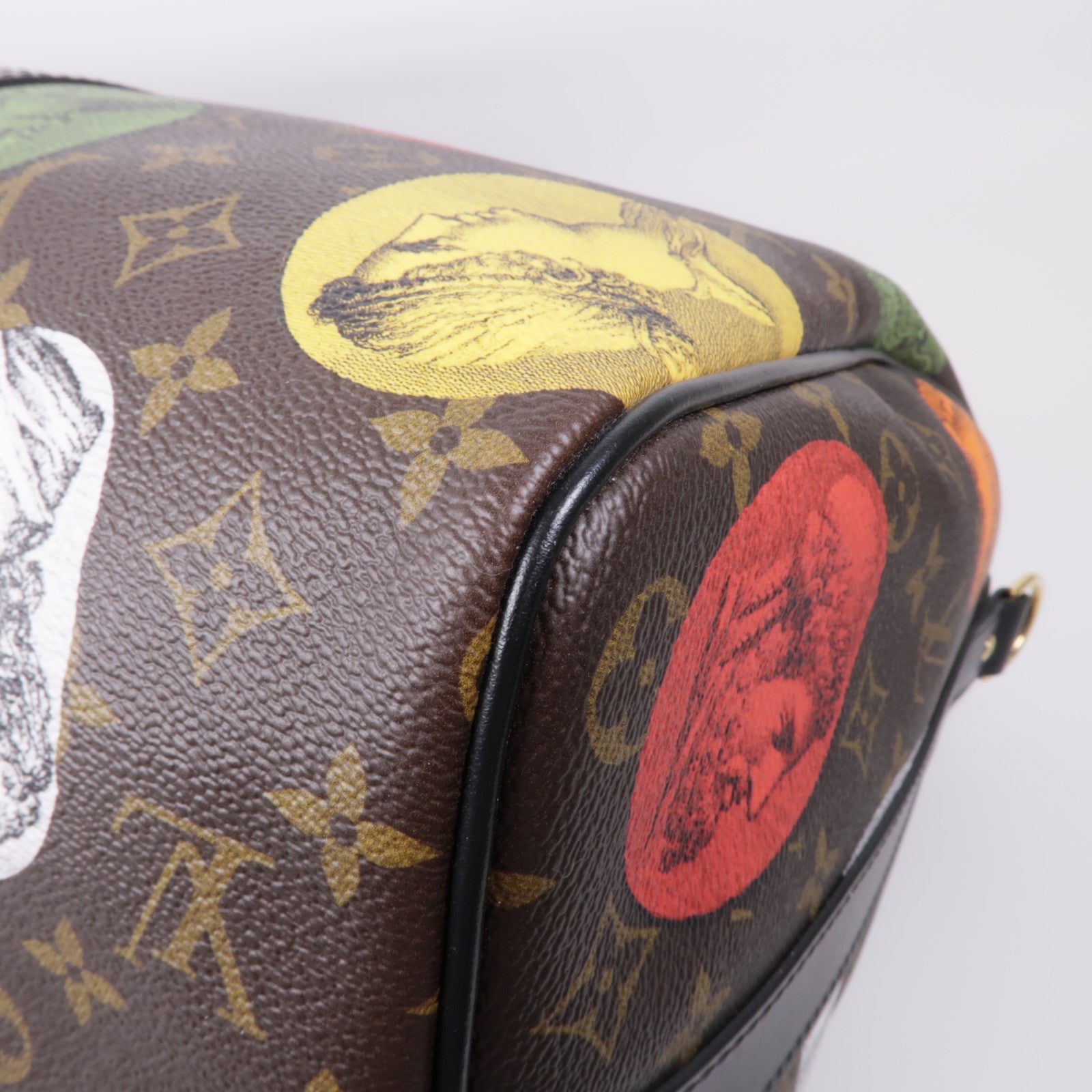 LOUIS VUITTON Monogram Keepall 45 Bandouliere金扣波士頓包/肩背兩用袋