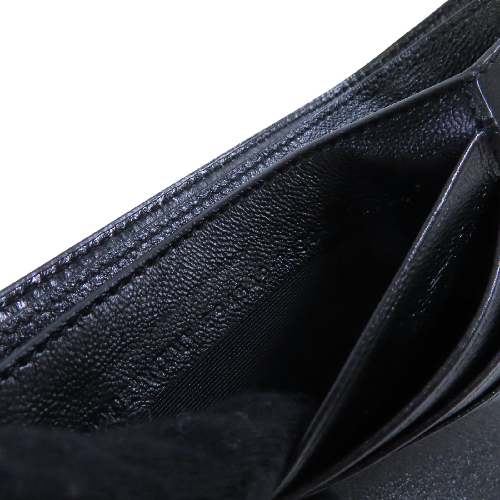 BALENCIAGA 牛皮皮革Cash Square Folded Wallet短錢包黑色