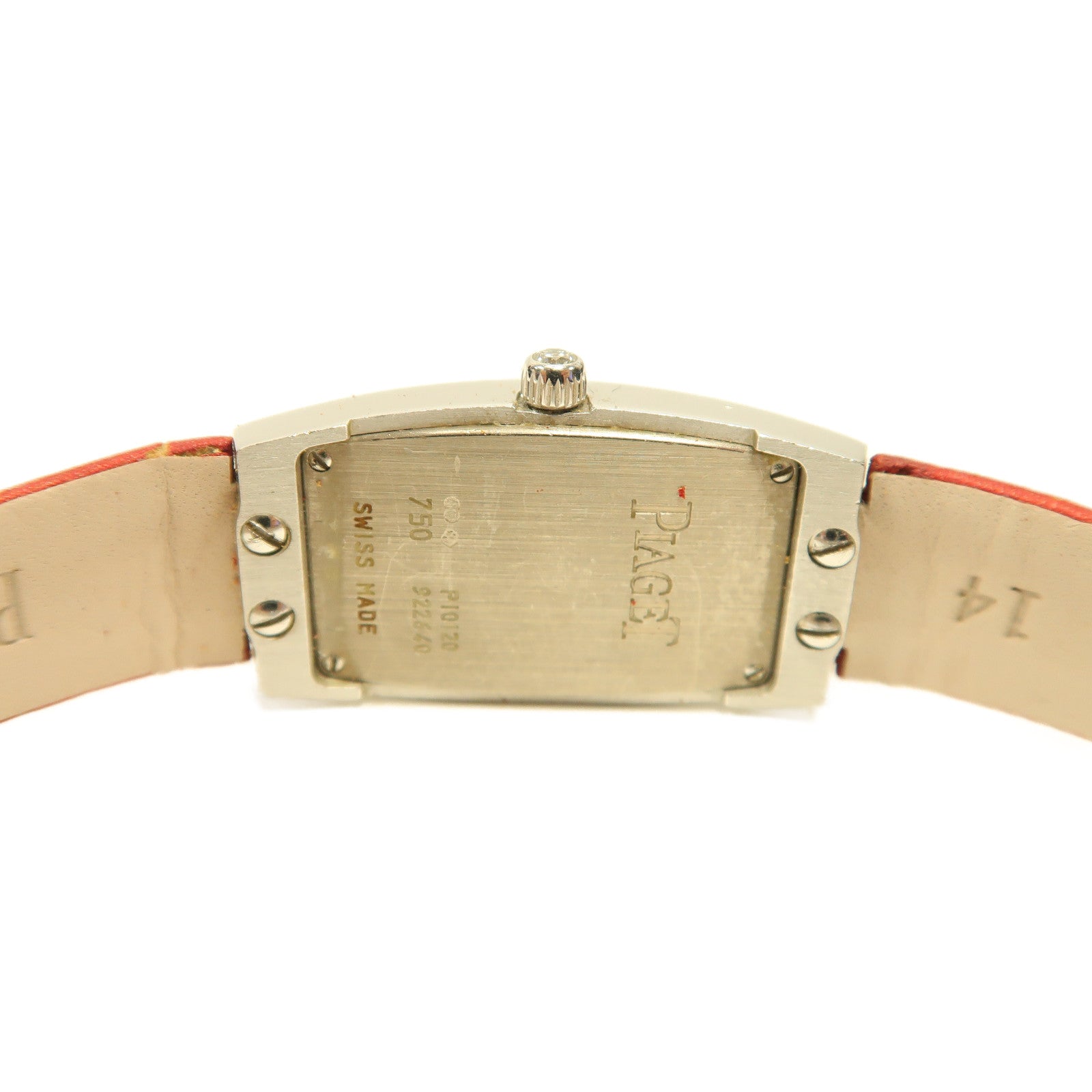 PIAGET Limelight 18K白金手錶石英機芯銀色