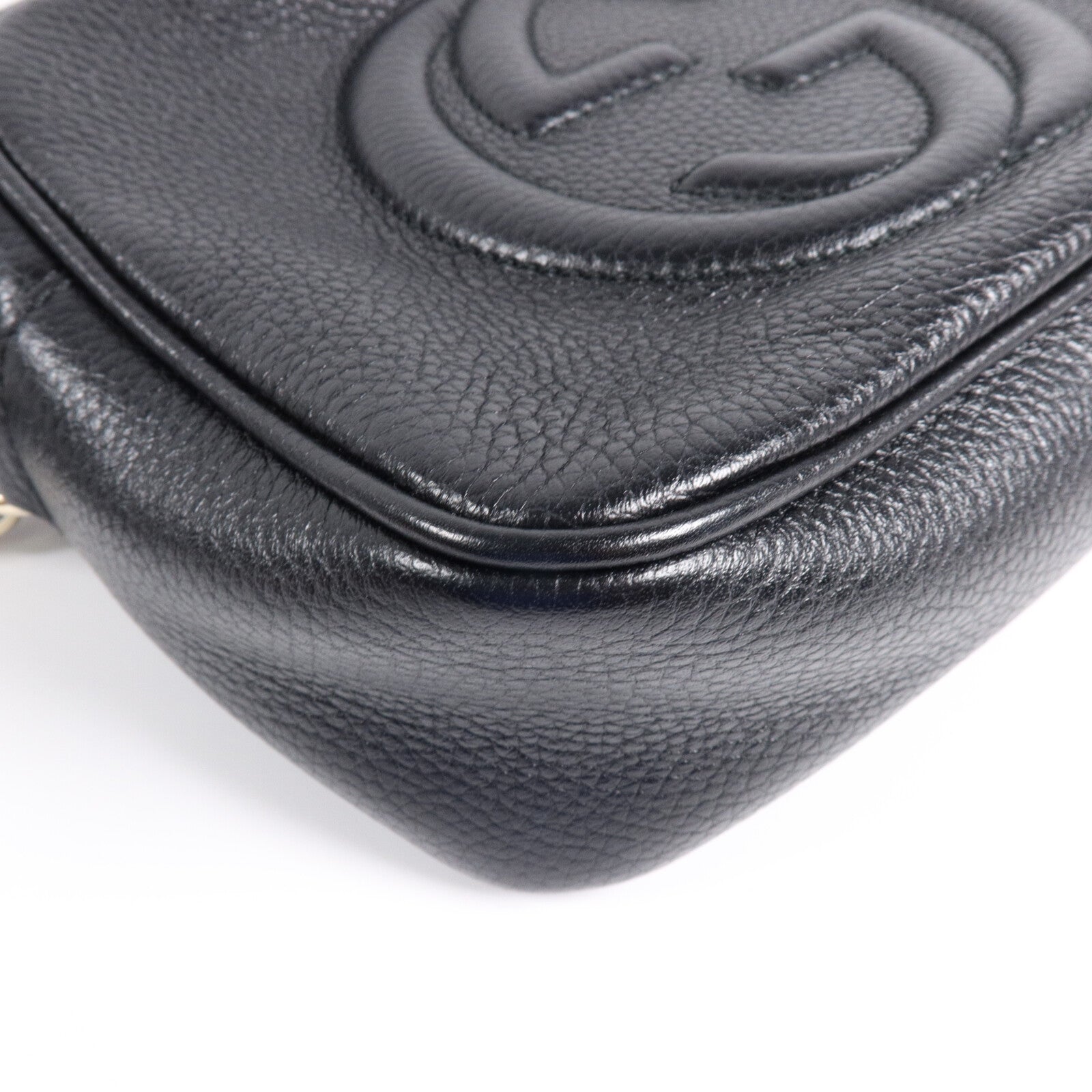 GUCCI 牛皮皮革Soho Disco肩背袋