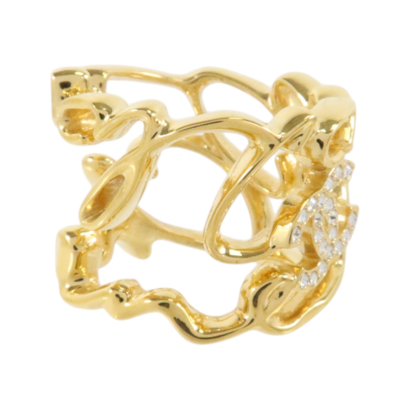 CHANEL 金屬Co Co Mark Ring戒指