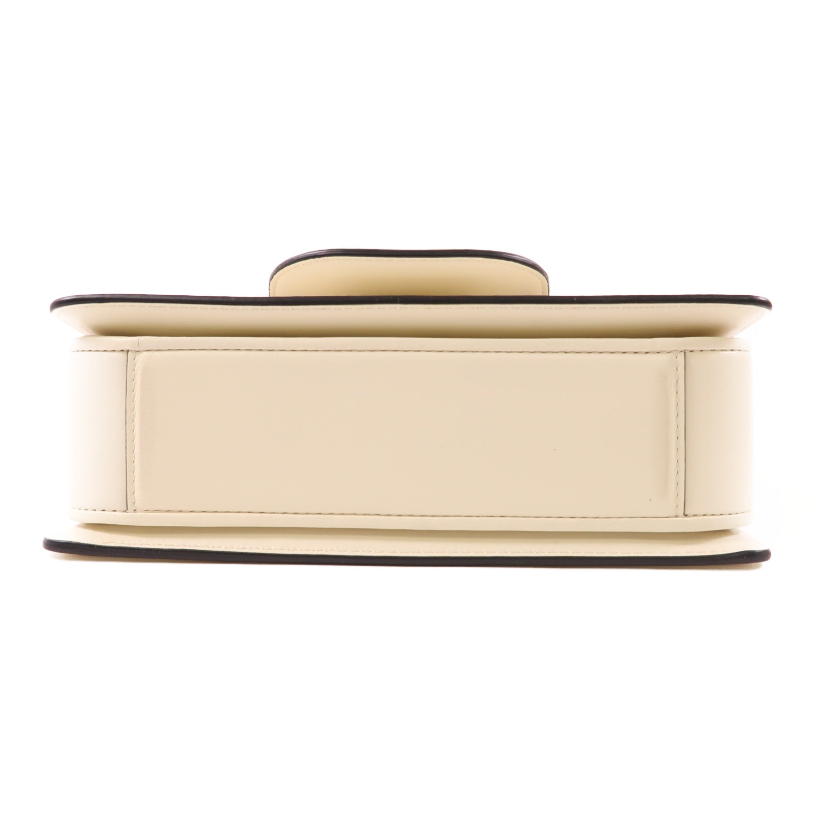 Valentino 【激減優惠】牛皮皮革2 Way Shoulder金扣手挽肩背兩用袋