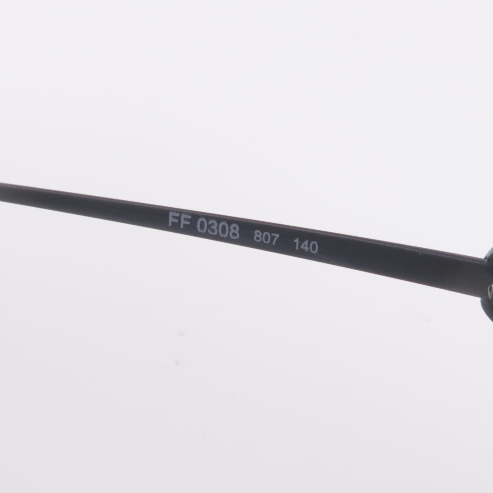 FENDI Glasses Metal Black