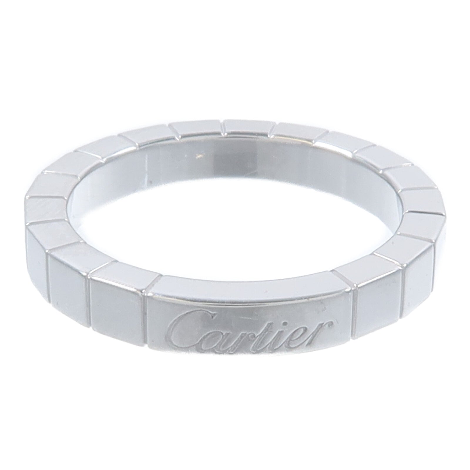 CARTIER 18K白金Lanieres戒指