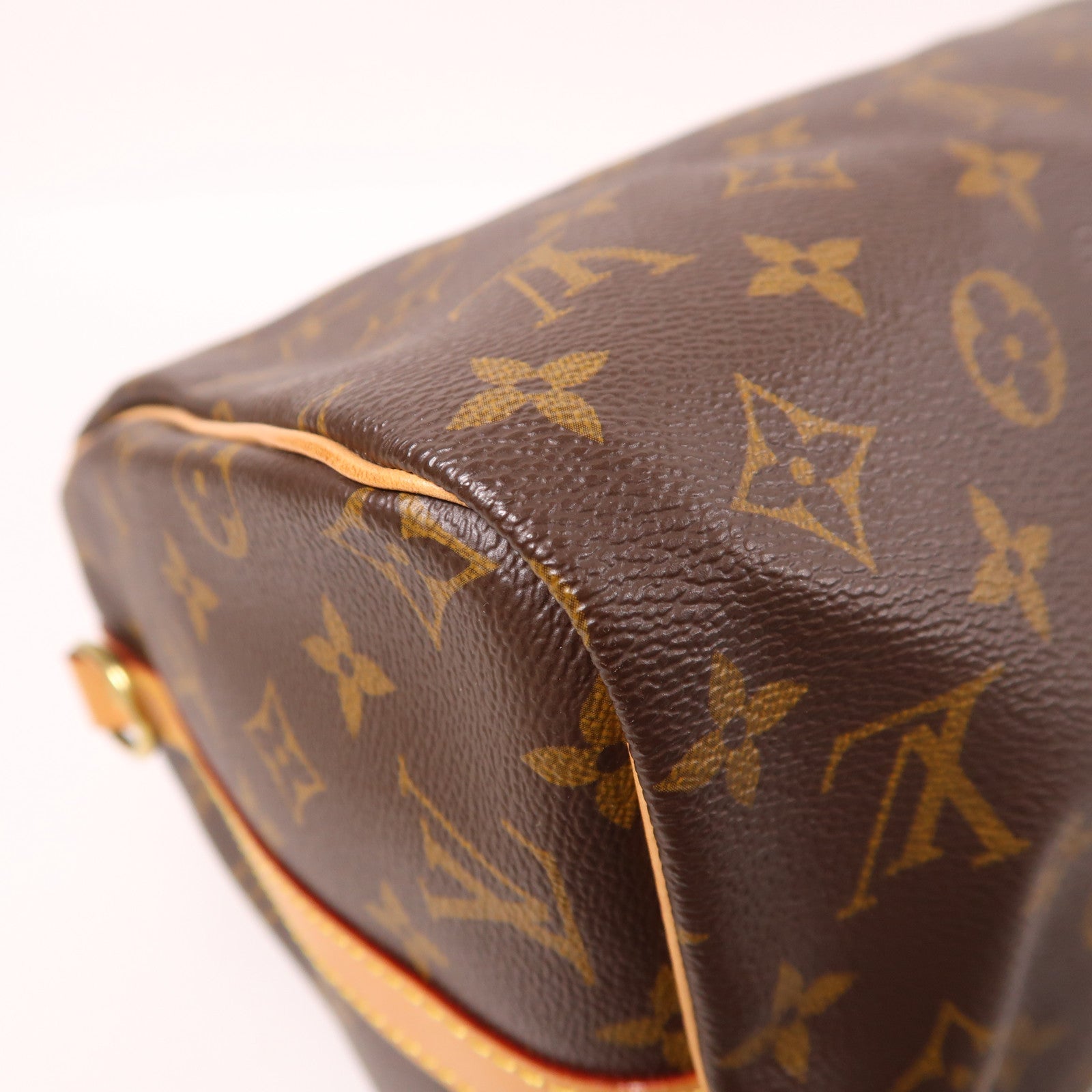 LOUIS VUITTON Monogram Speedy Bandouliere 30金扣手挽肩背兩用袋