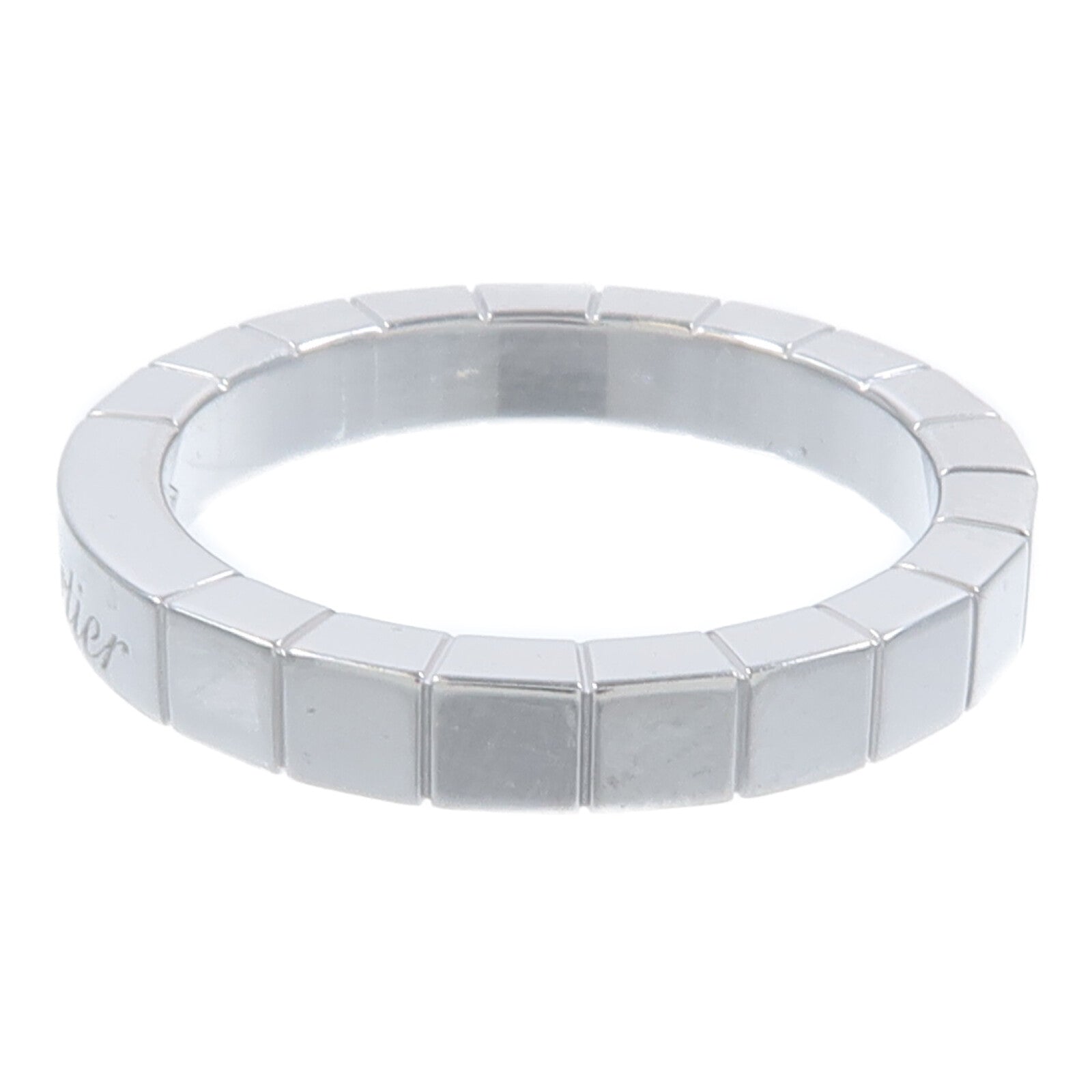 CARTIER 18K白金Lanieres戒指