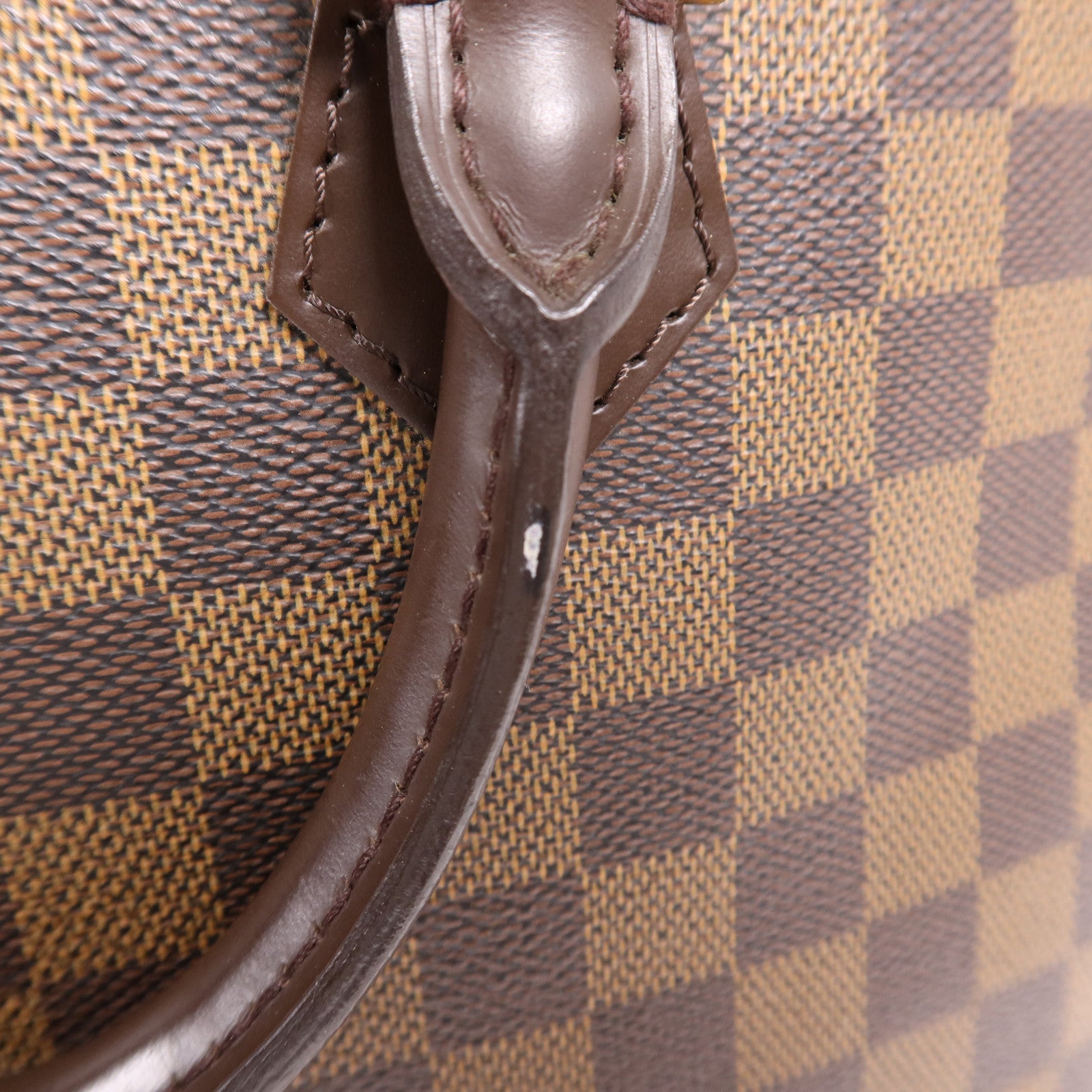 LOUIS VUITTON Damier Alma金扣手挽袋