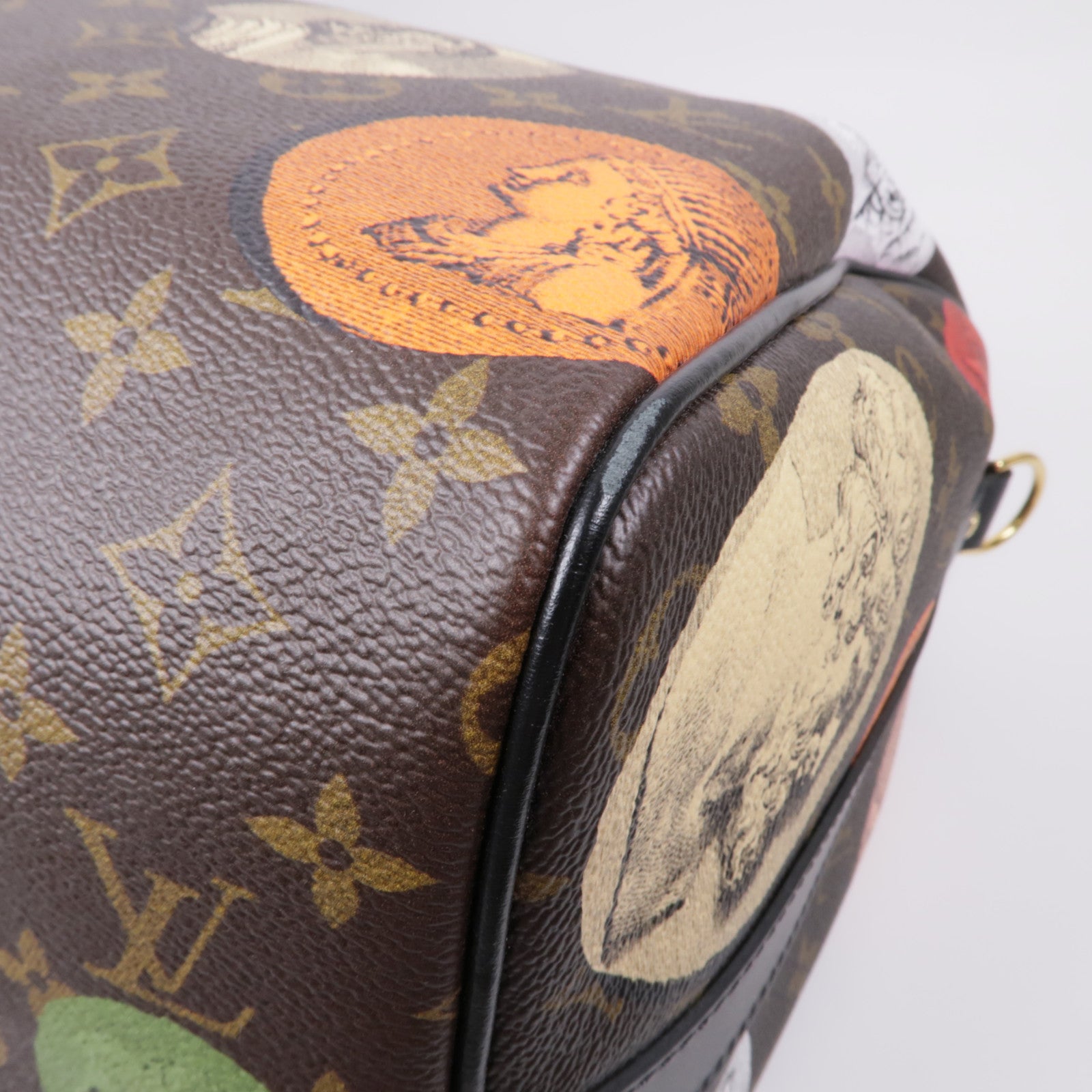 LOUIS VUITTON Monogram Keepall 45 Bandouliere金扣波士頓包/肩背兩用袋