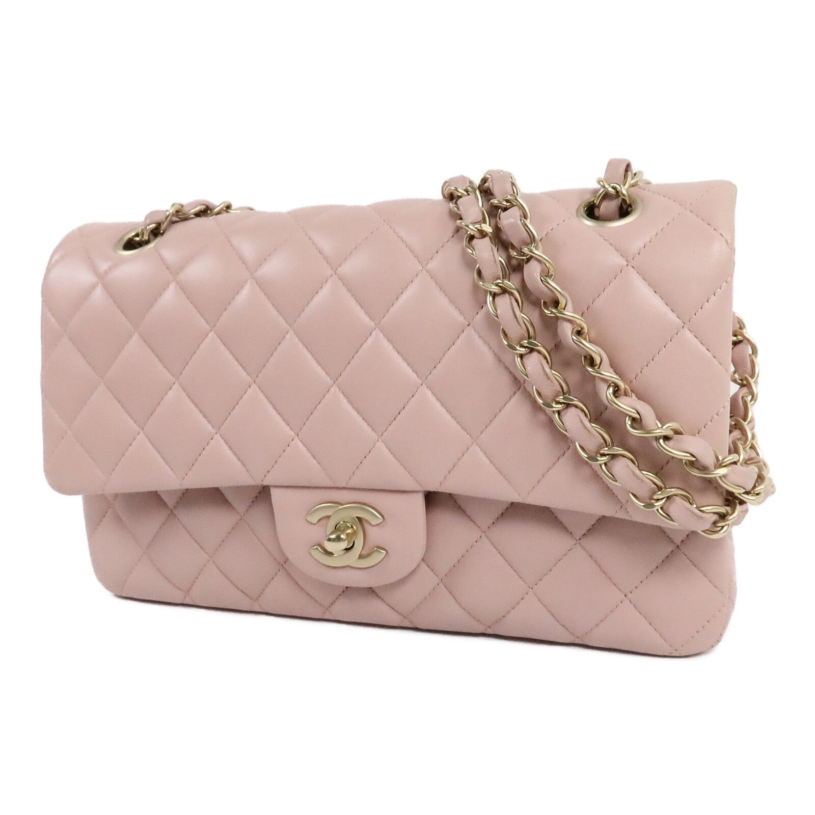 CHANEL 羊皮皮革Classic 25鏈帶肩背袋