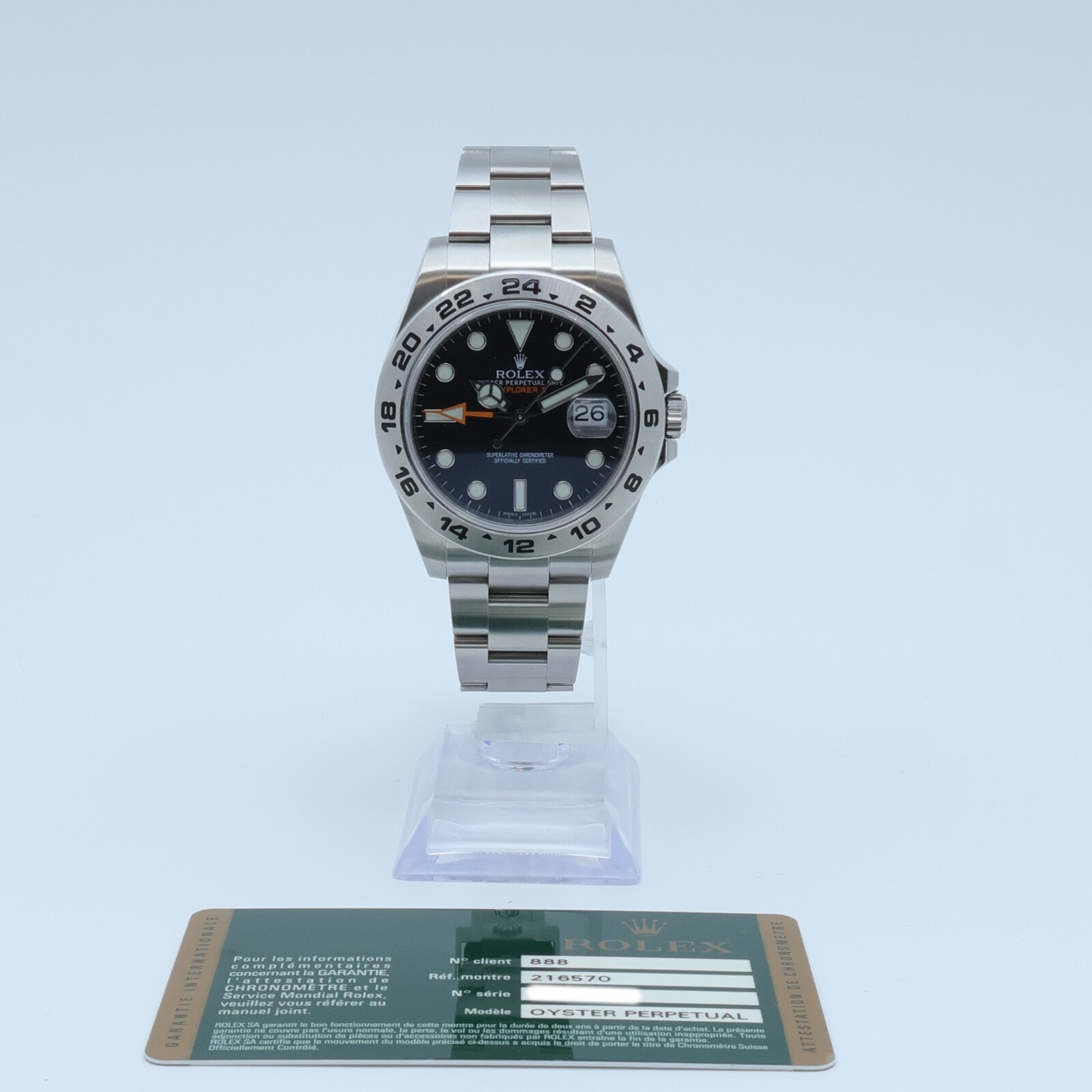 ROLEX ExplorerⅡ216570