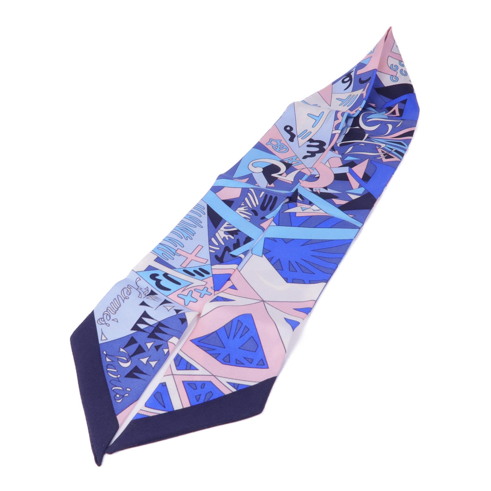 HERMES 絲質Twilly絲巾