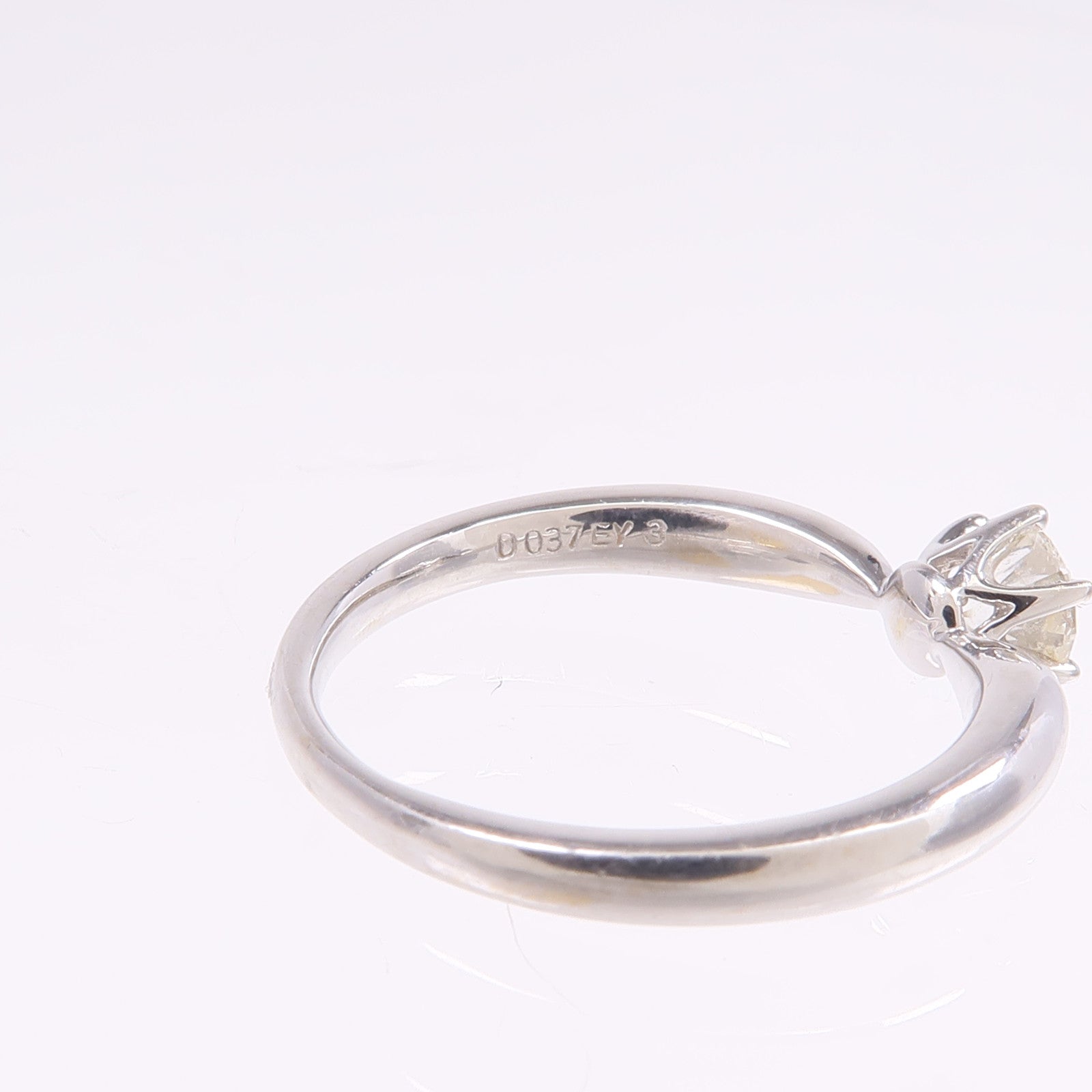 JEWELRY 18K白金Diamond Ring鑽石戒指US#4.75