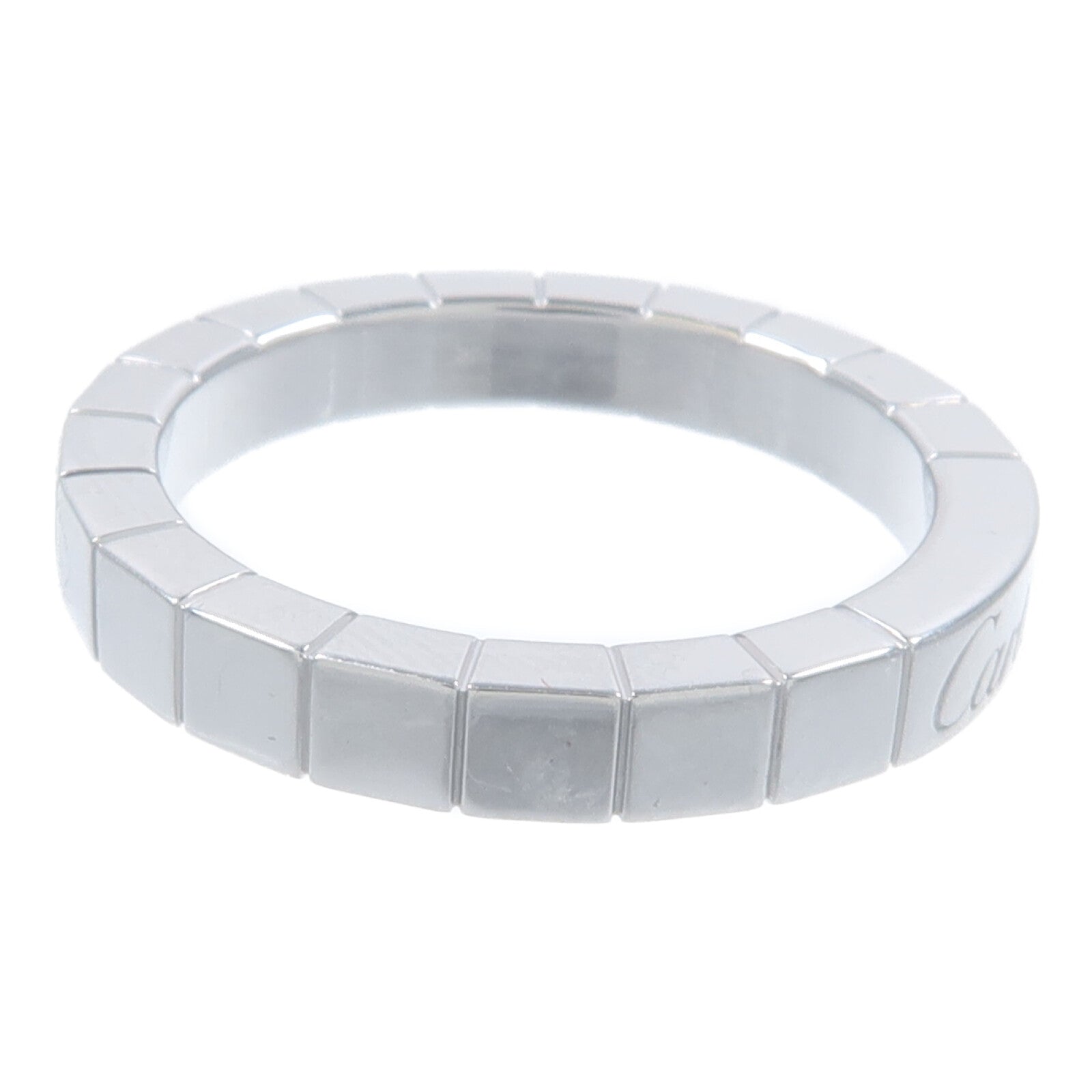 CARTIER 18K白金Lanieres戒指