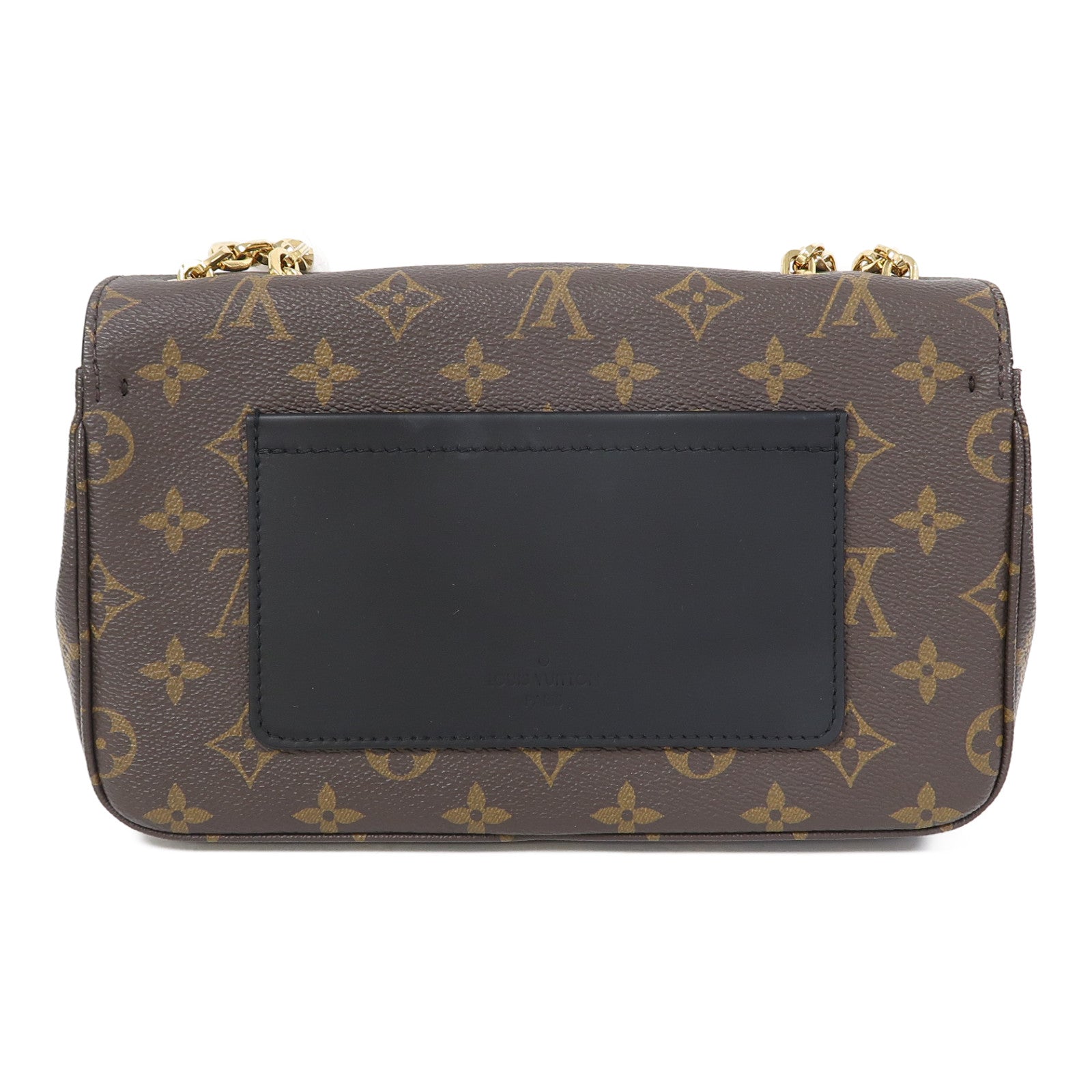 LOUIS VUITTON Monogram Marceau金扣鏈帶肩背袋啡色